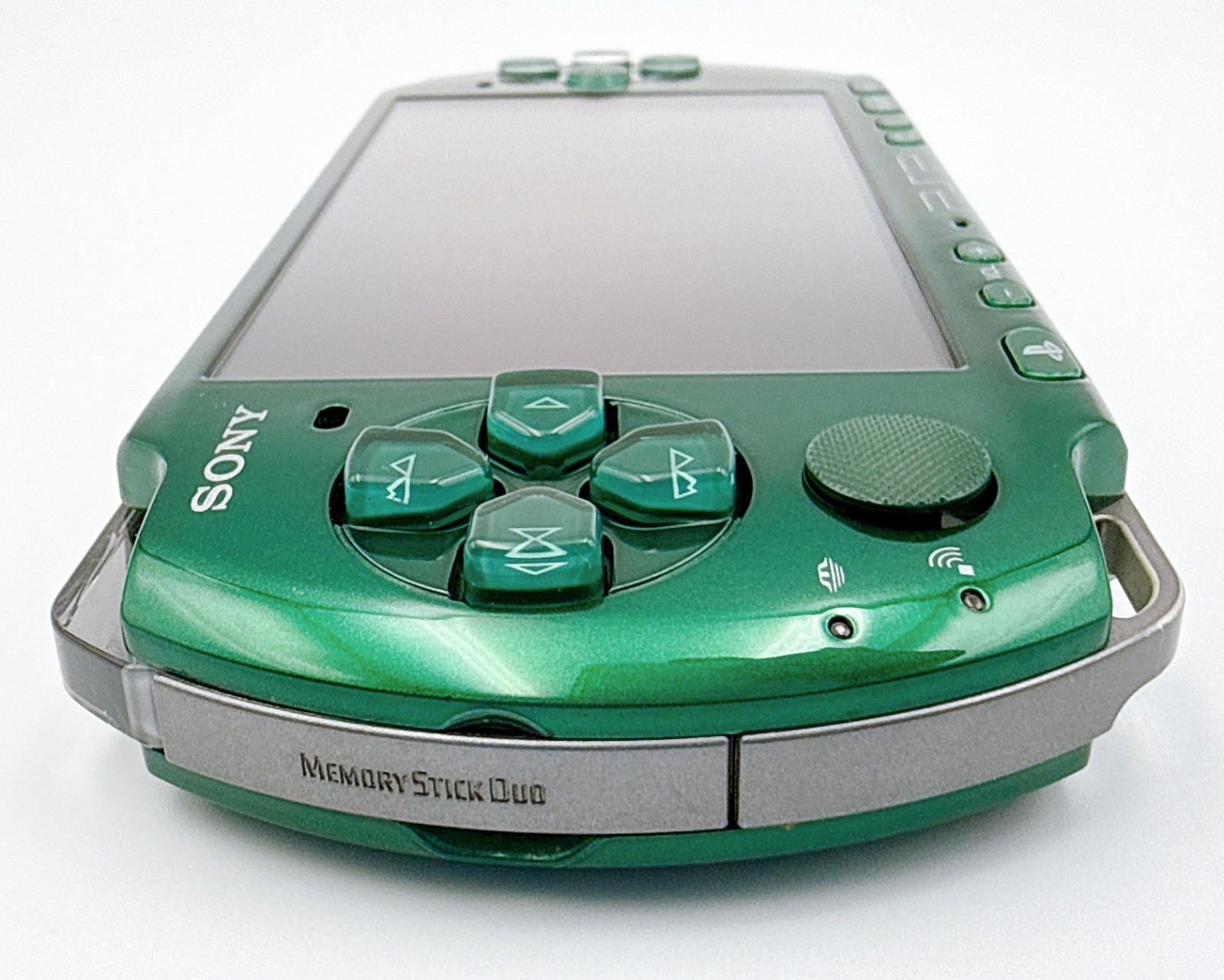 Sony PSP-3000 PSP 3000 Console Green Rare Color Region free – Excellent