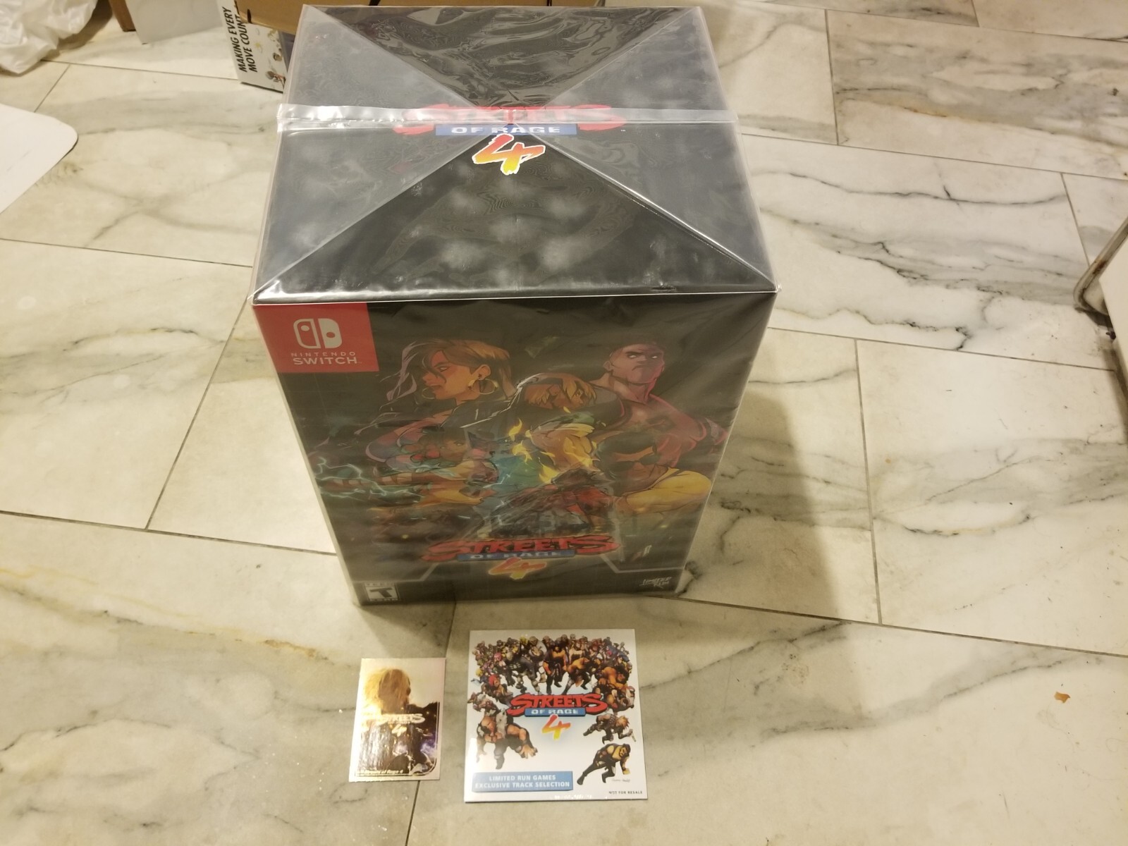 Streets of Rage 4 Collector’s Edition + CD + Card Nintendo Switch new