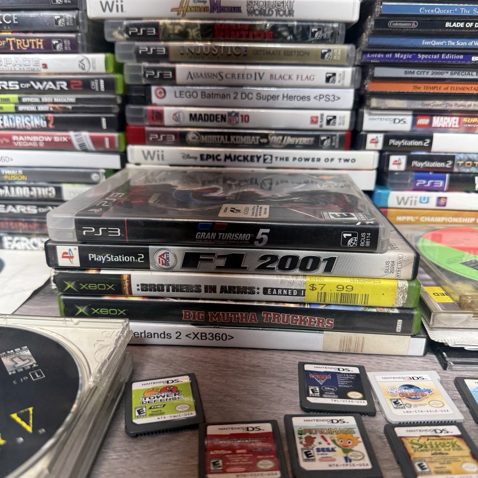 125+ Video Game Bulk Lot – Untested/As-Is – PS2, PS3, Xbox 360, Wii, Sega, 3DS