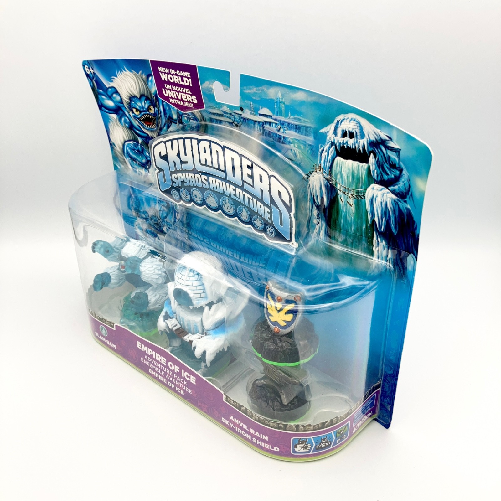 Skylanders Spyros Adventure Empire of Ice Adventure Pack Slam Bam NEW