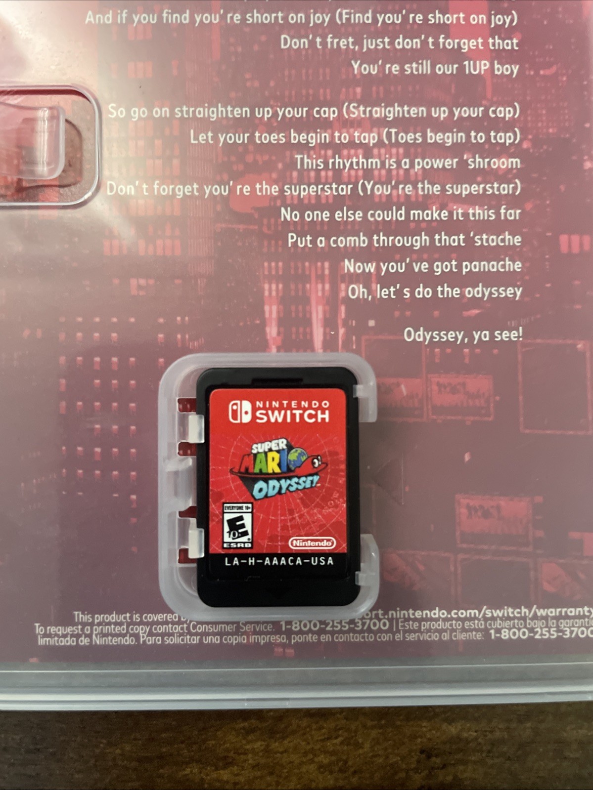 Super Mario Odyssey Nintendo Switch Complete CIB