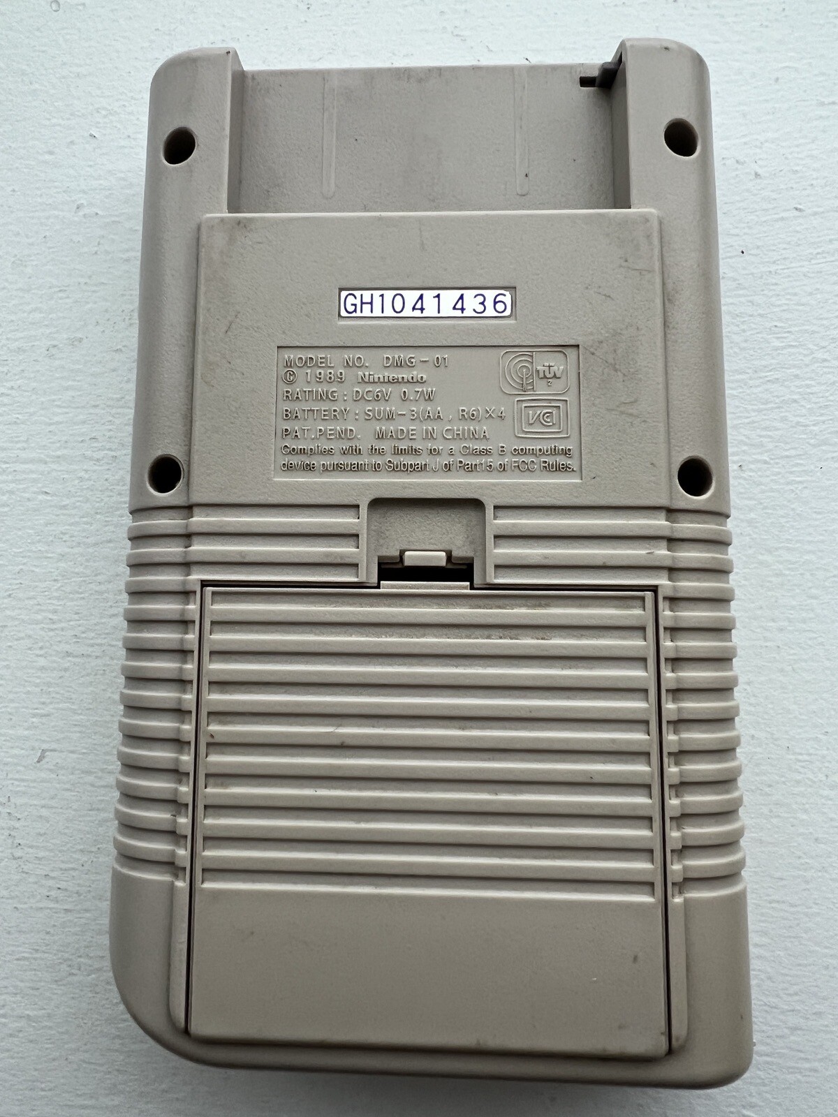 Authentic Nintendo Game Boy DMG-01 Original Housing – Good Condition