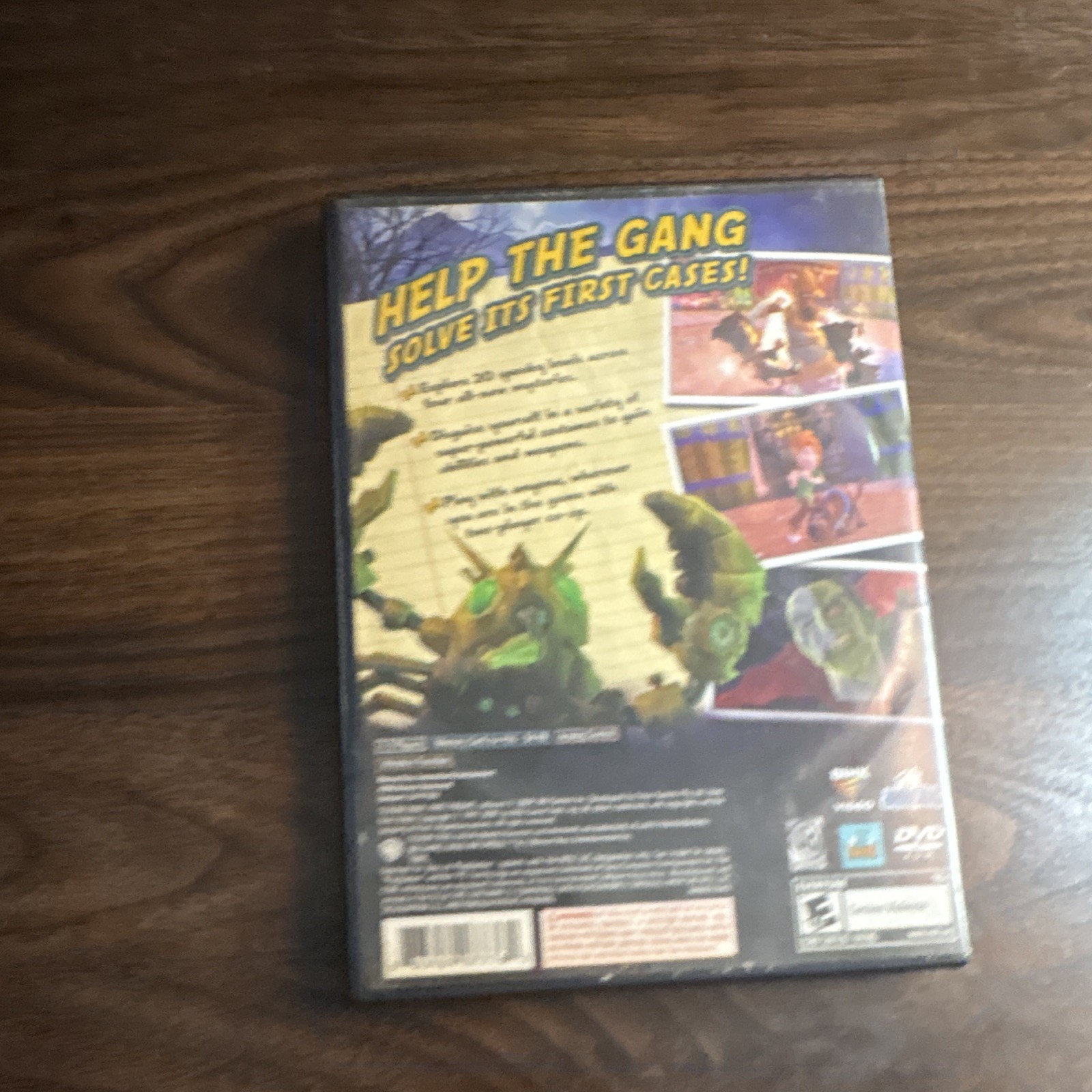 WB Games Scooby-Doo! First Frights PS2 Manual Included Action & Adventure E10+