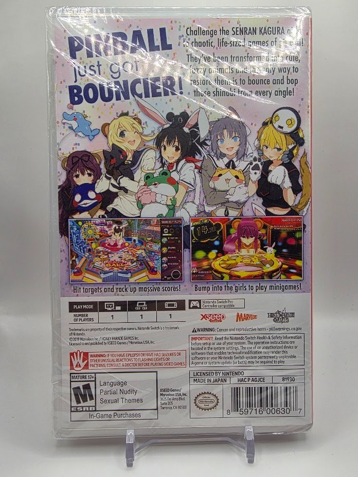 Senran Kagura Peach Ball – Nintendo Switch, Brand New and Sealed