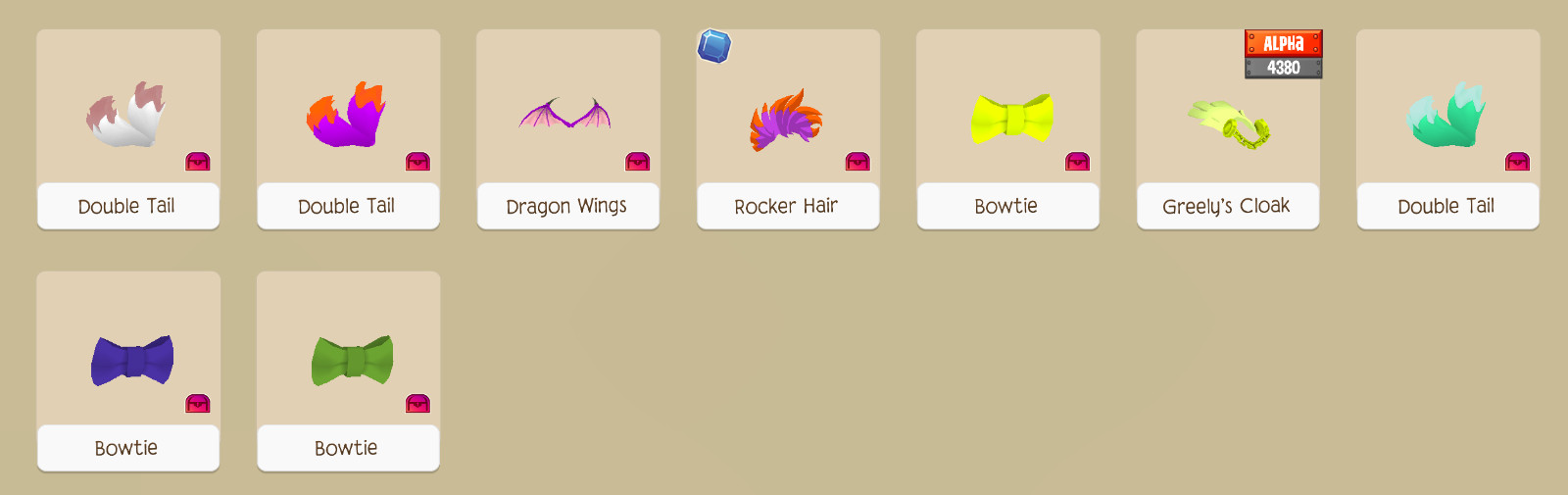 Animal Jam Play Wild AJPW Party Double Tail Sets AJPW Currency YOU PICK (Read)