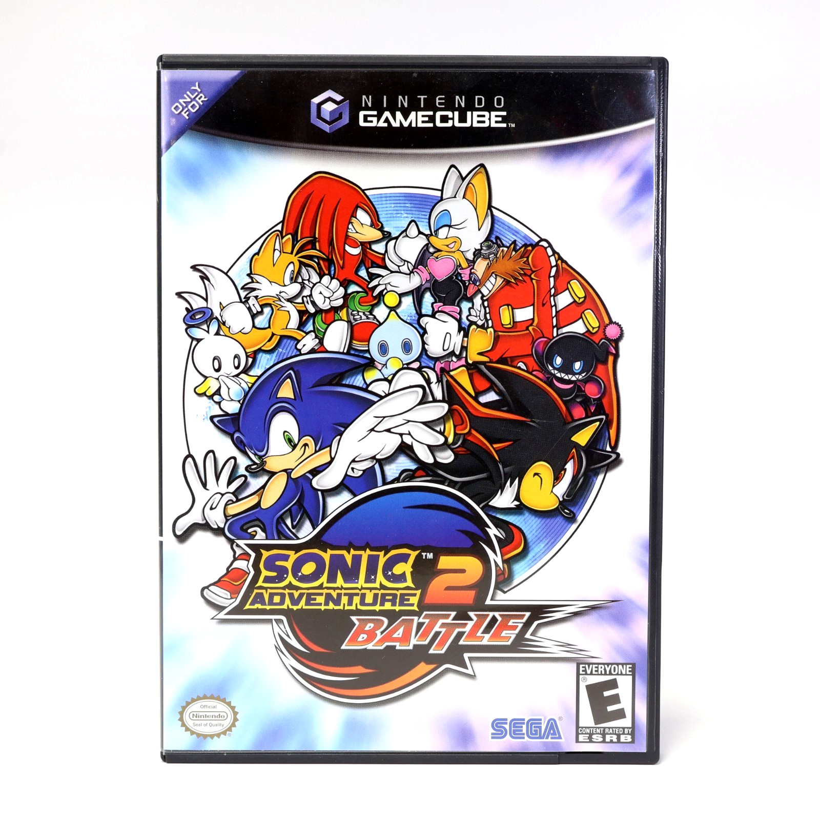 Sonic Adventure 2 Battle (GameCube) No Game Included W/reg Card – Auth Good Cond
