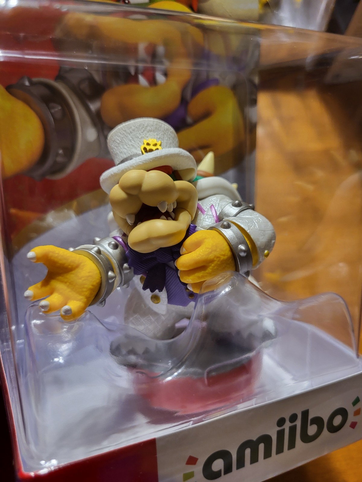 BOWSER WEDDING OUTFIT Super Mario Odyssey Nintendo Amiibo Wii U Switch