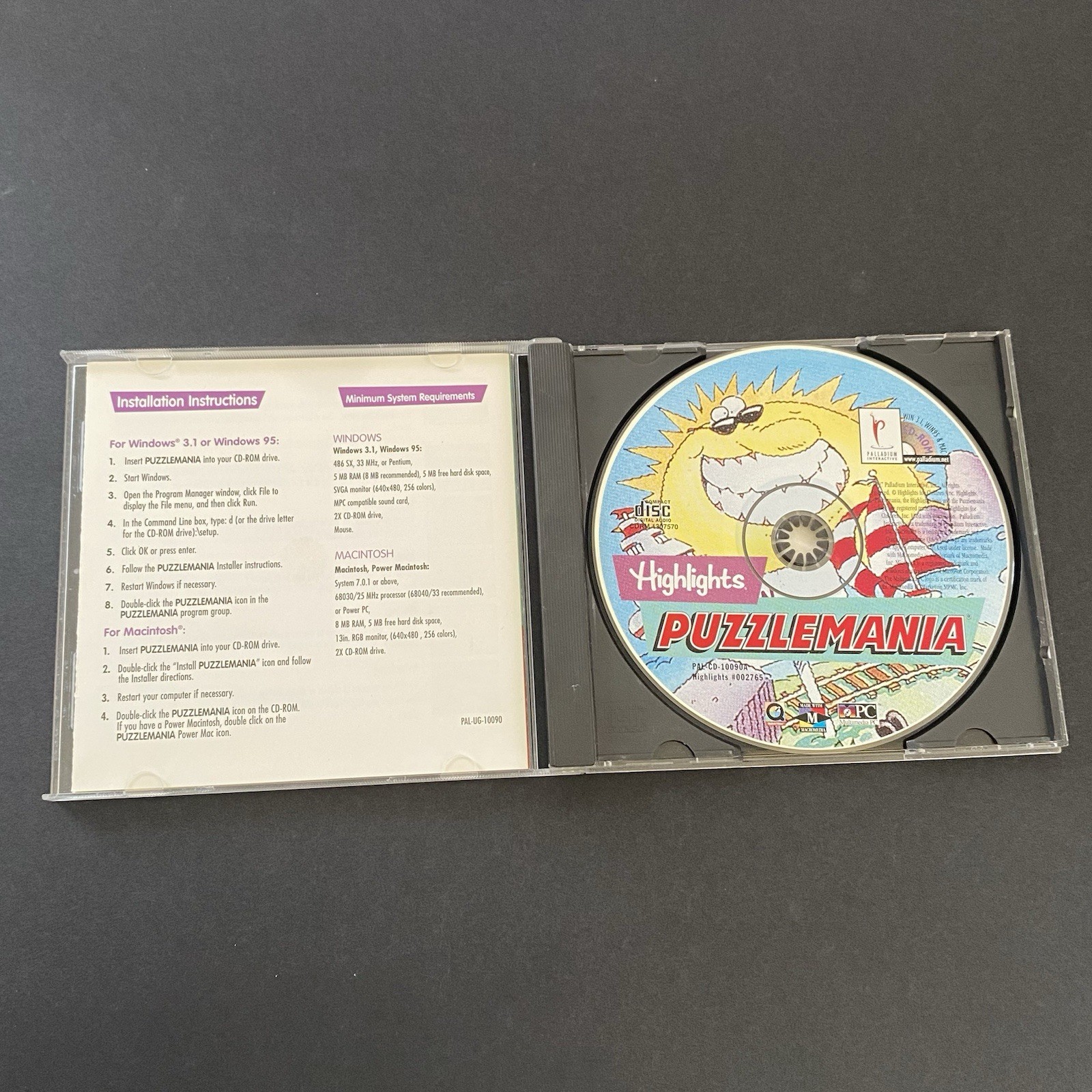 Highlights Puzzlemania PC Y2K Vintage Gaming 2000s 90s Kids