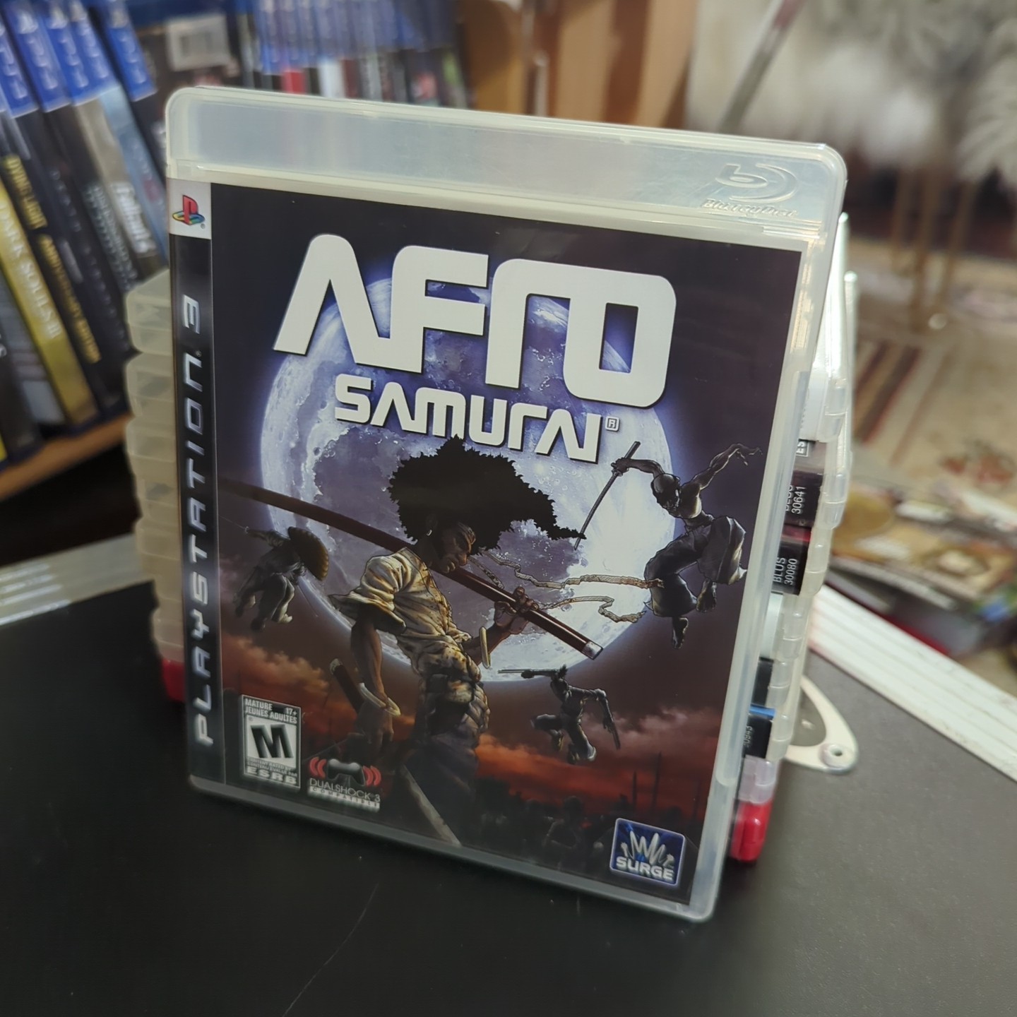 Surge Afro Samurai for Sony PlayStation 3 PS3 – M Mature NTSC-U/C Manual