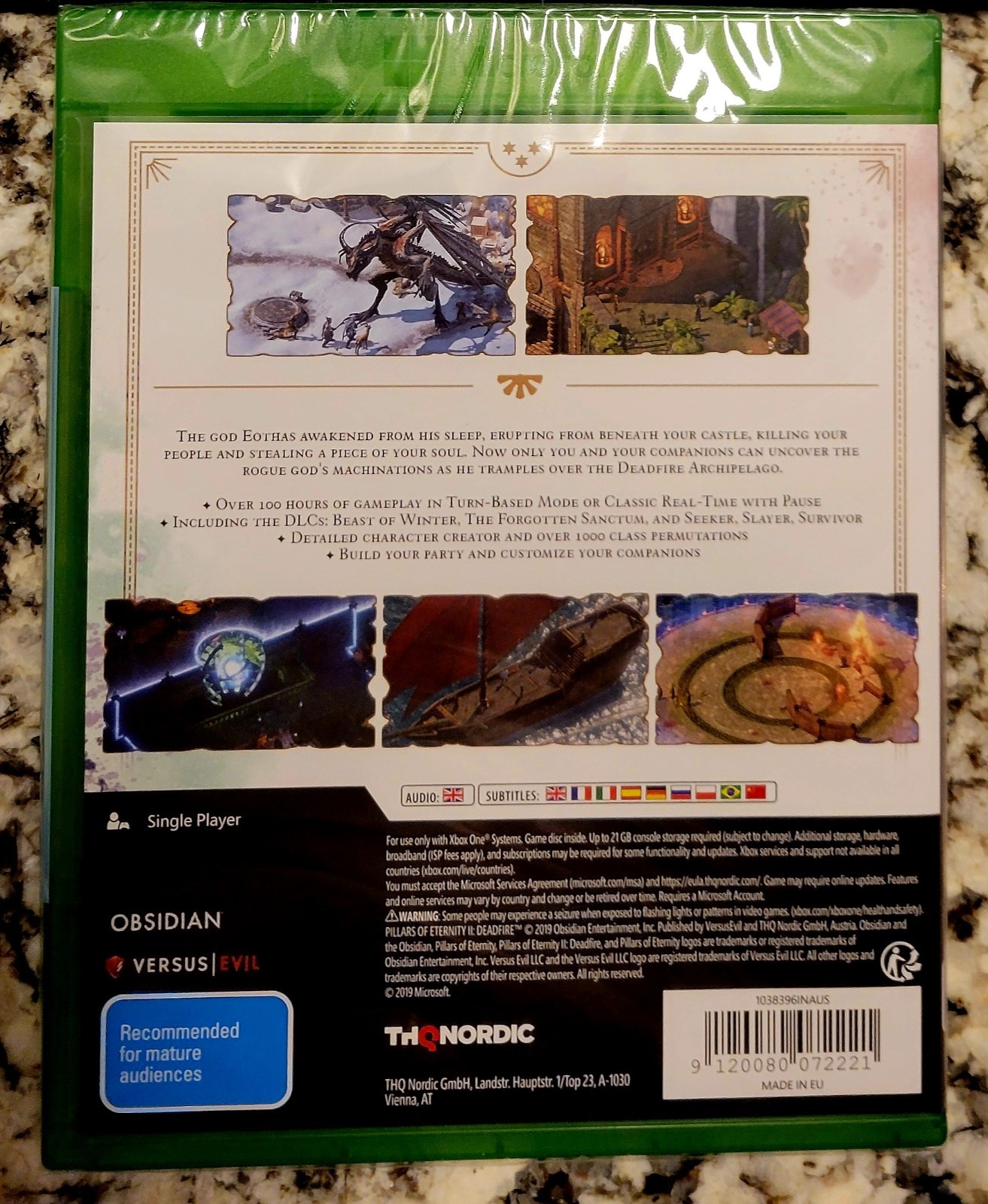 Microsoft Xbox One:BRAND NEW Pillars of Eternity II: Deadfire Ultimate Edition