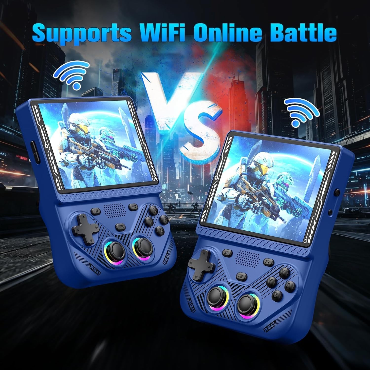 Retro Gaming Revolution: RG43V Pro Handheld with 4000mAh Battery & 22000 Games