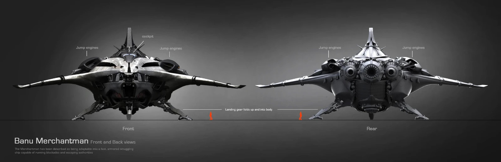 Star Citizen Ship – Banu Merchantman (CCU’d) – LTI (Lifetime Insurance)
