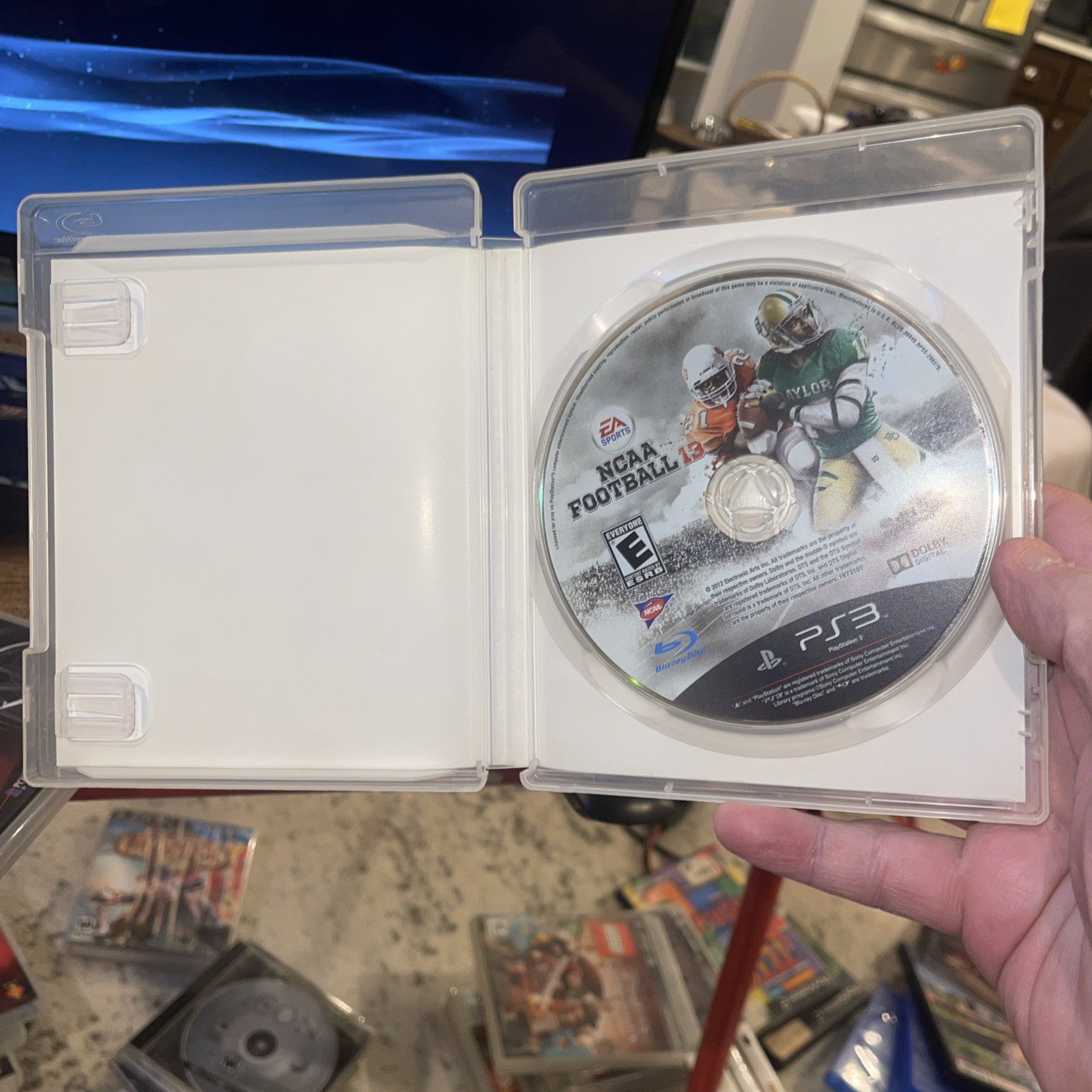 NCAA Football 13 – Sony PlayStation 3 – EA Sports No Manual PS3 Reflective Cover