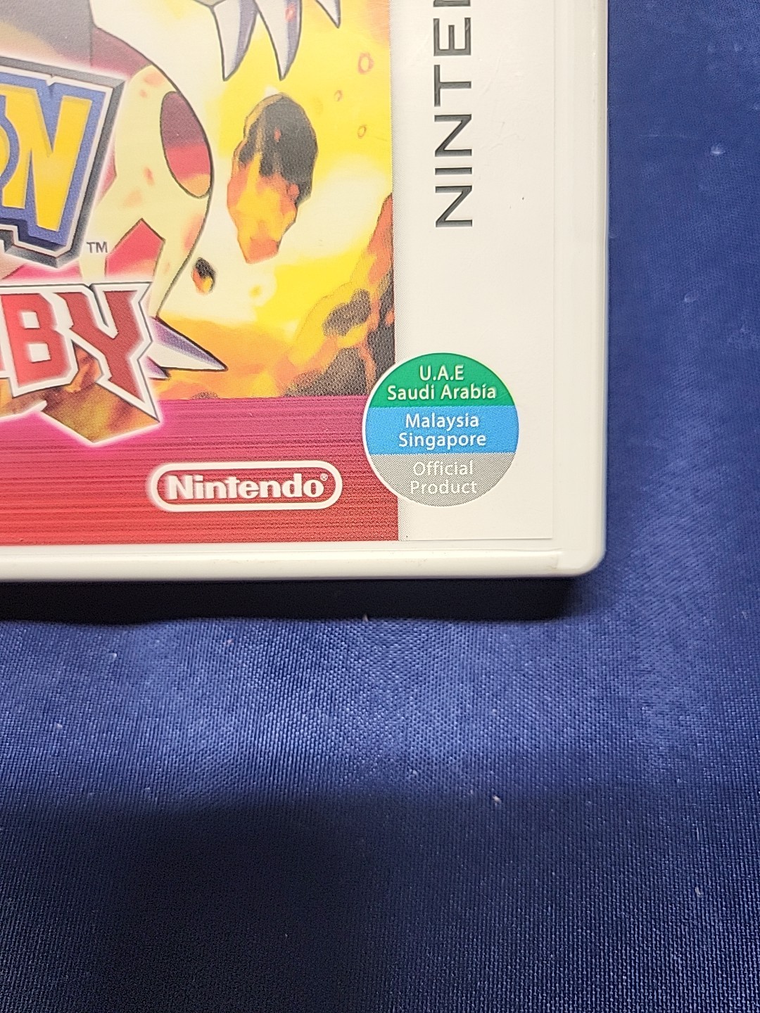 Pokemon Omega Ruby (Nintendo 3DS) Original Case & Manual Only