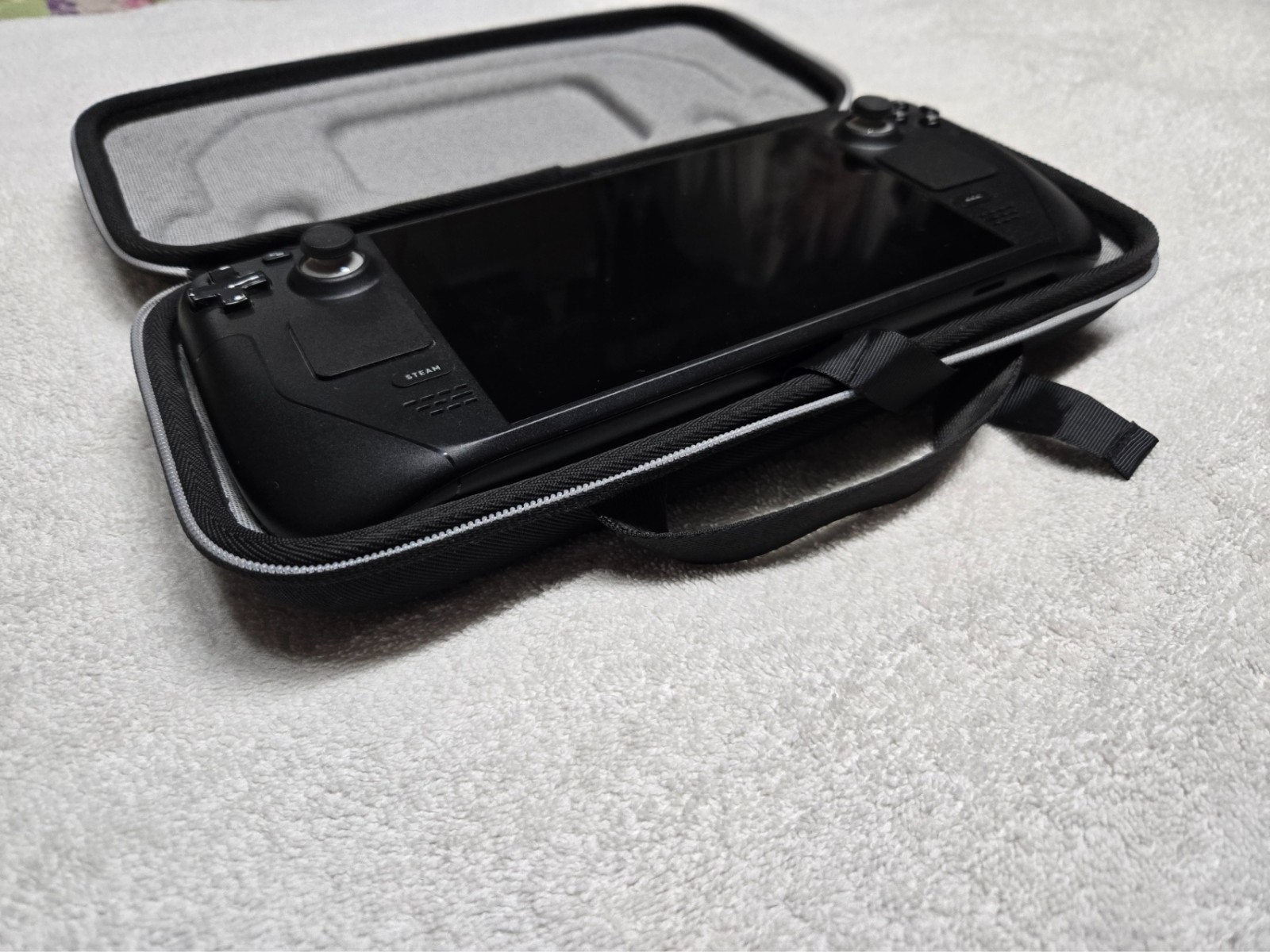 Valve Steam Deck 512GB Handheld Gaming Console – Case included, no charger