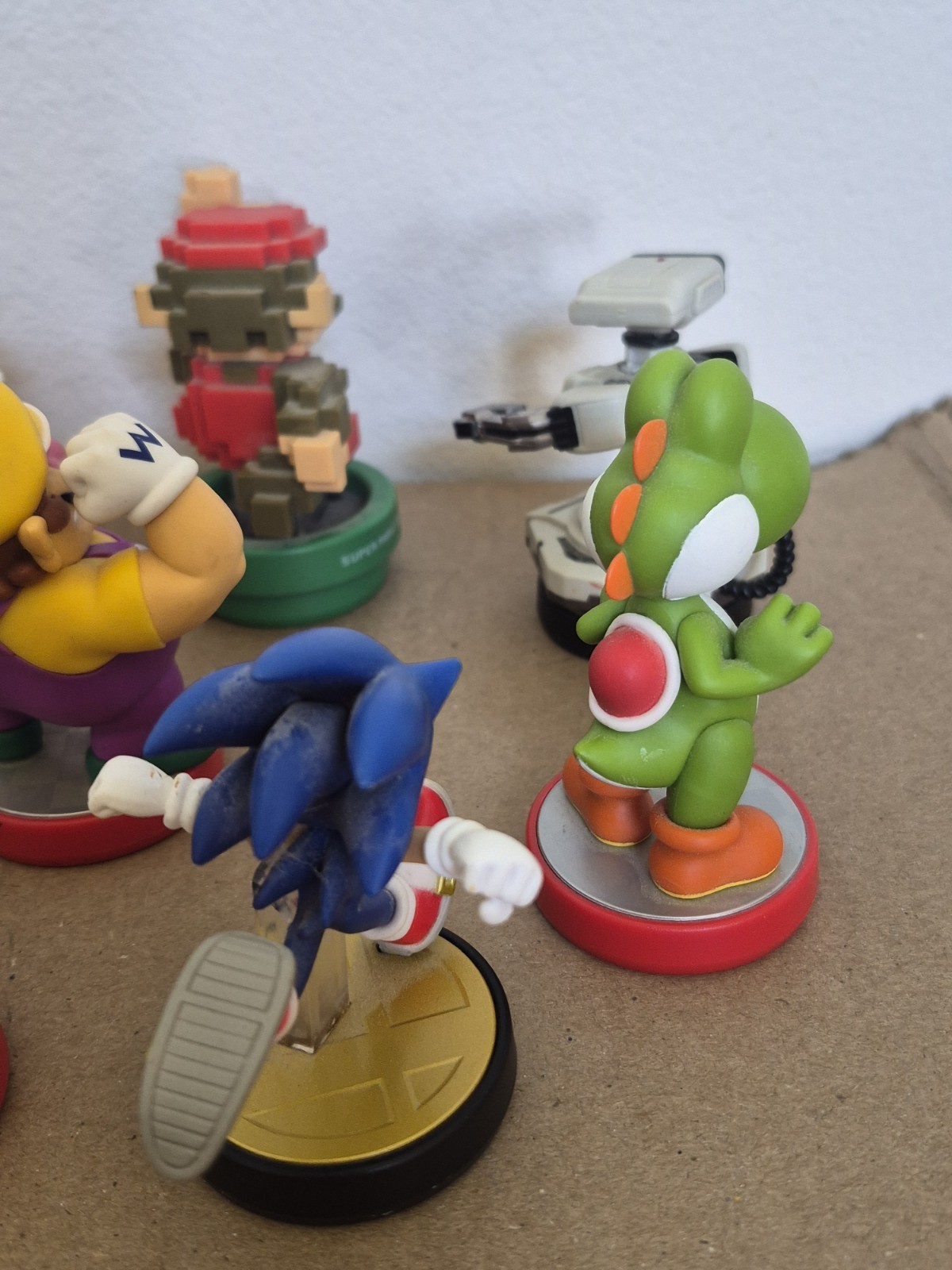 Nintendo Sega Amiibo Lot 12 Figures Dr Mario yoshi Duck Hunt Sonic Authentic