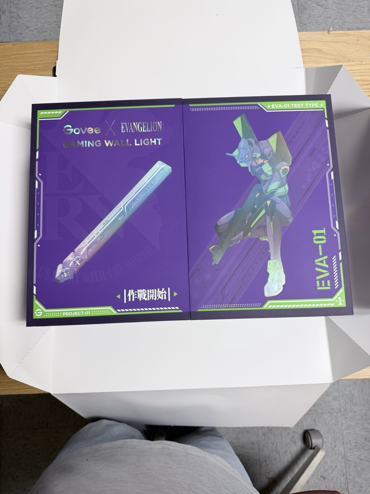 Govee x Evangelion Gaming Wall Light RGBIC Light Bars – New sealed