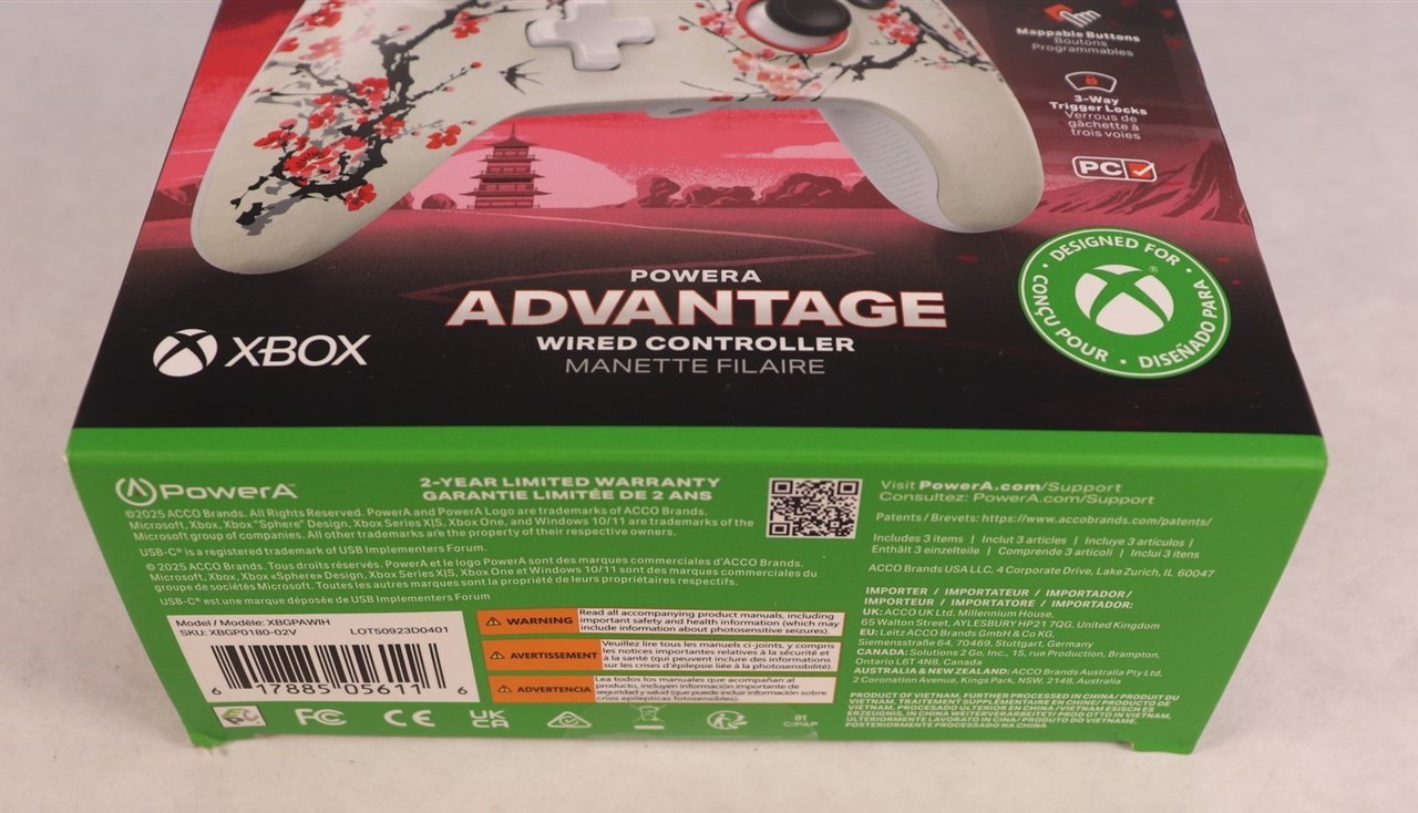 PowerA Advantage Wired Controller for Xbox Series X|S – Warrior’s Nirvana
