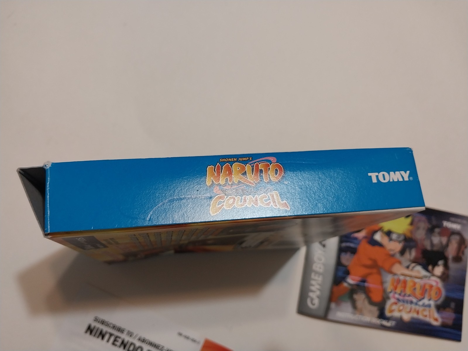 Naruto Ninja Council (Game Boy Advance GBA) Case and Manual only No Game