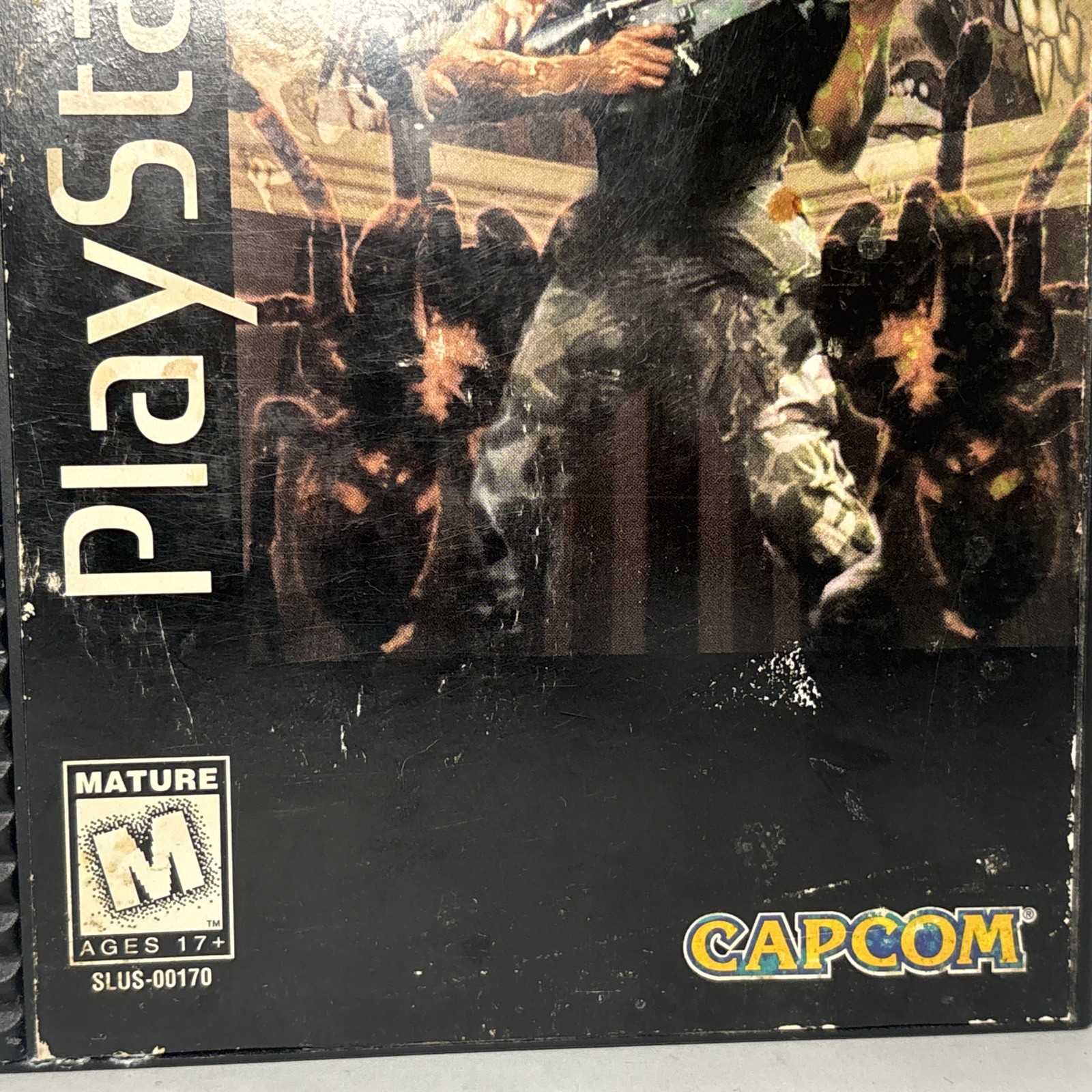 BOX ONLY Resident Evil Sony PlayStation 1 Long Box and Manual NO GAME AS IS READ