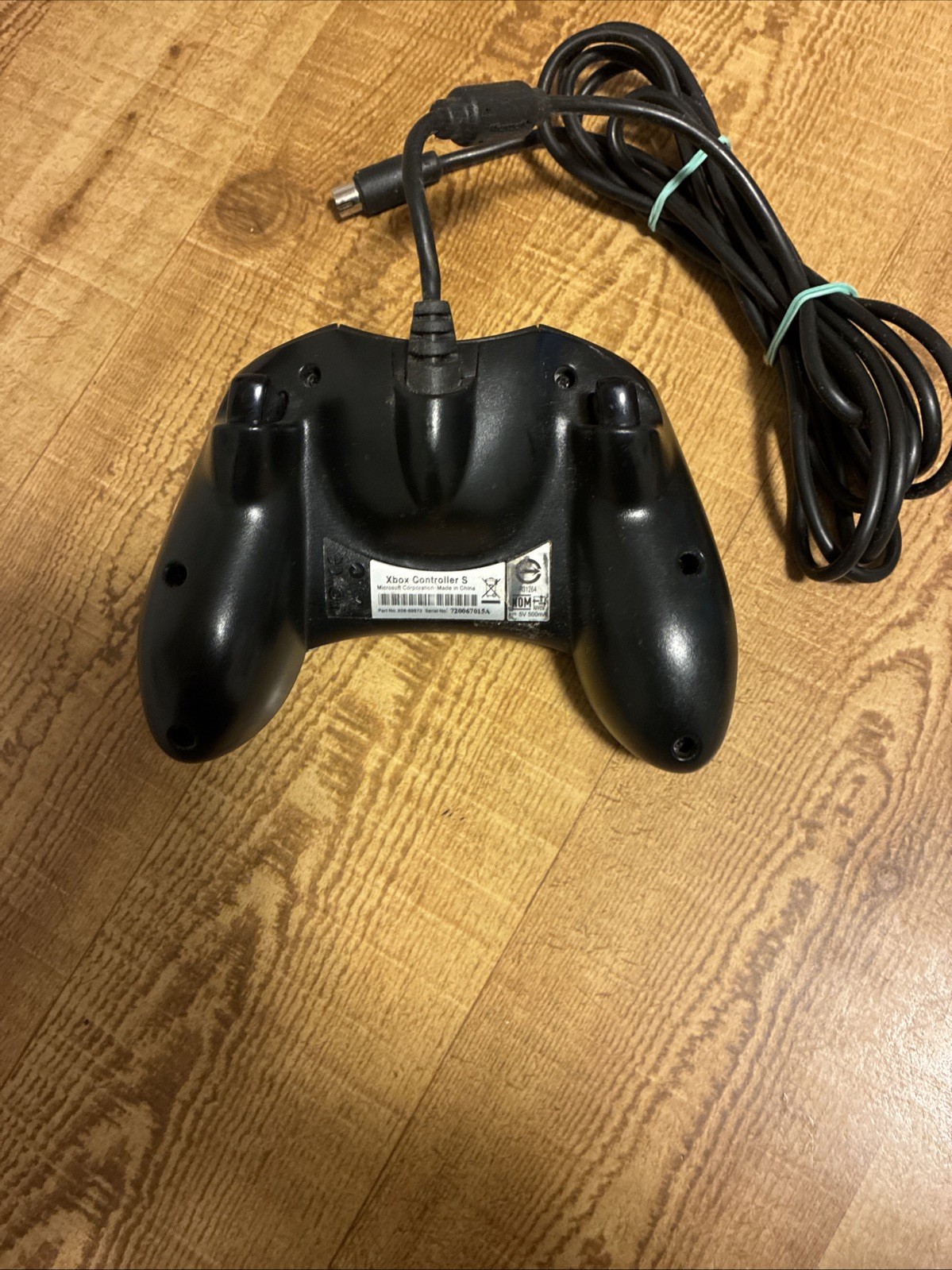 Original Xbox OEM Controller S Type Black X08-69873 Tested Working