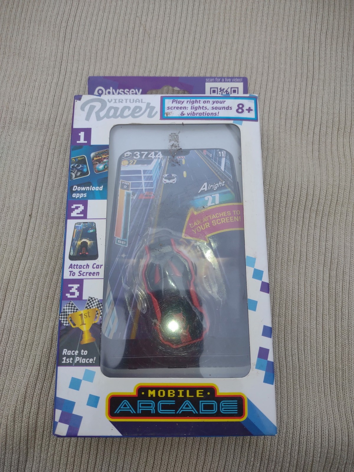 Odyssey Mobile Arcade Virtual Racer App-Controlled Racing Controller NEW