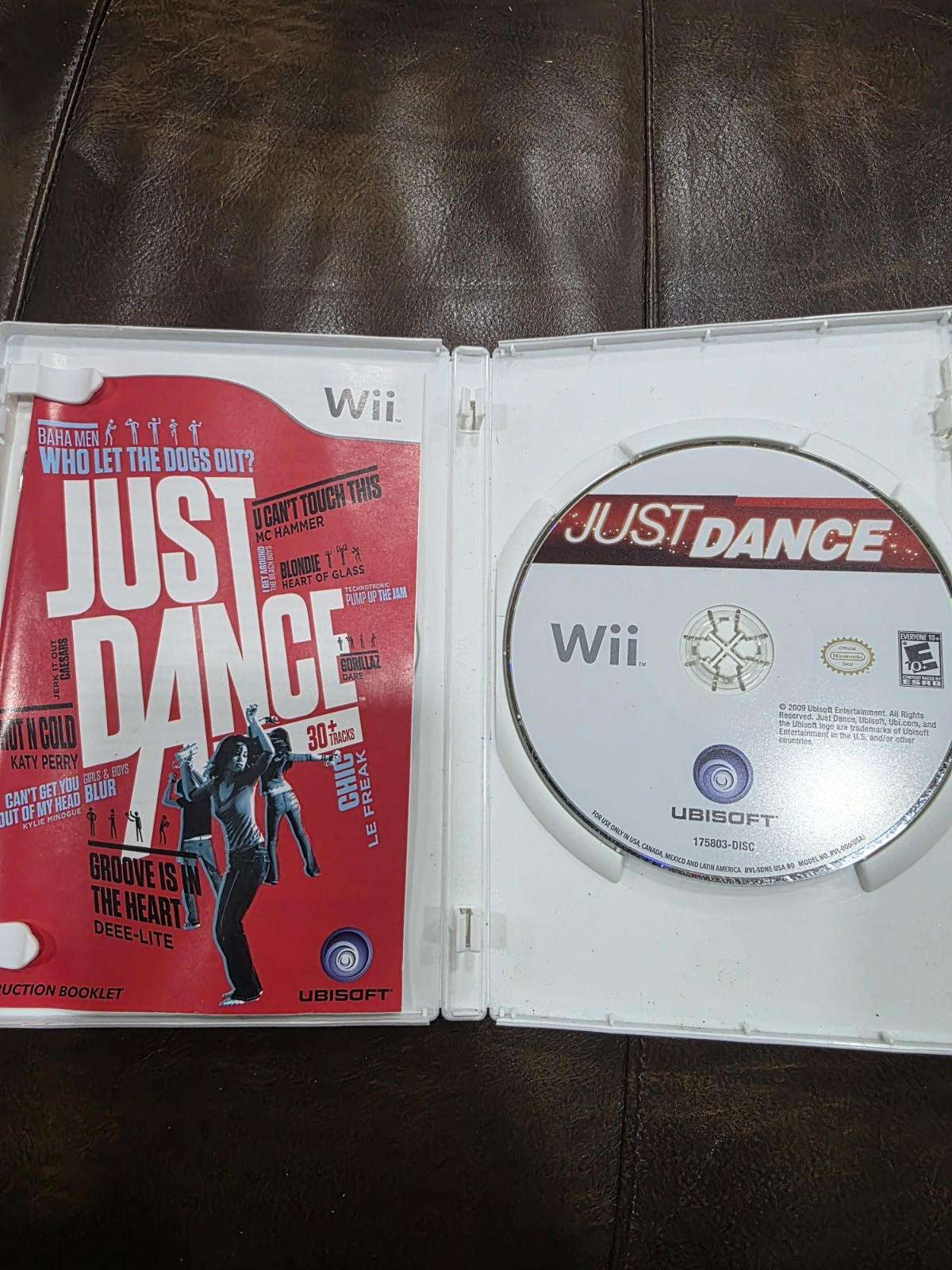 Ubisoft Just Dance Nintendo Wii E10+ Just Dance Series Manual Included