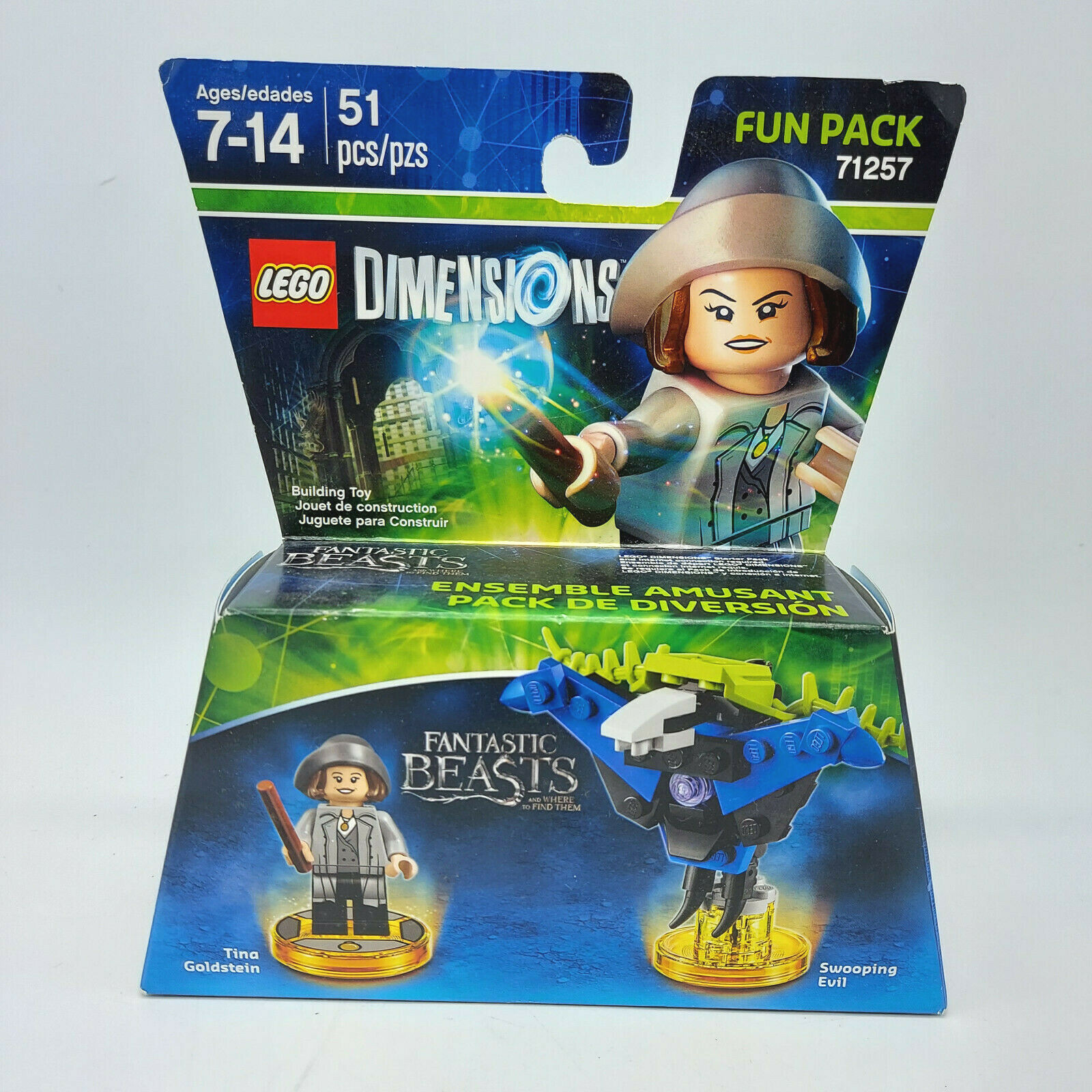 Fantastic Beasts Tina Goldstein Swooping Evil Fun Pack 71257 Lego Dimensions