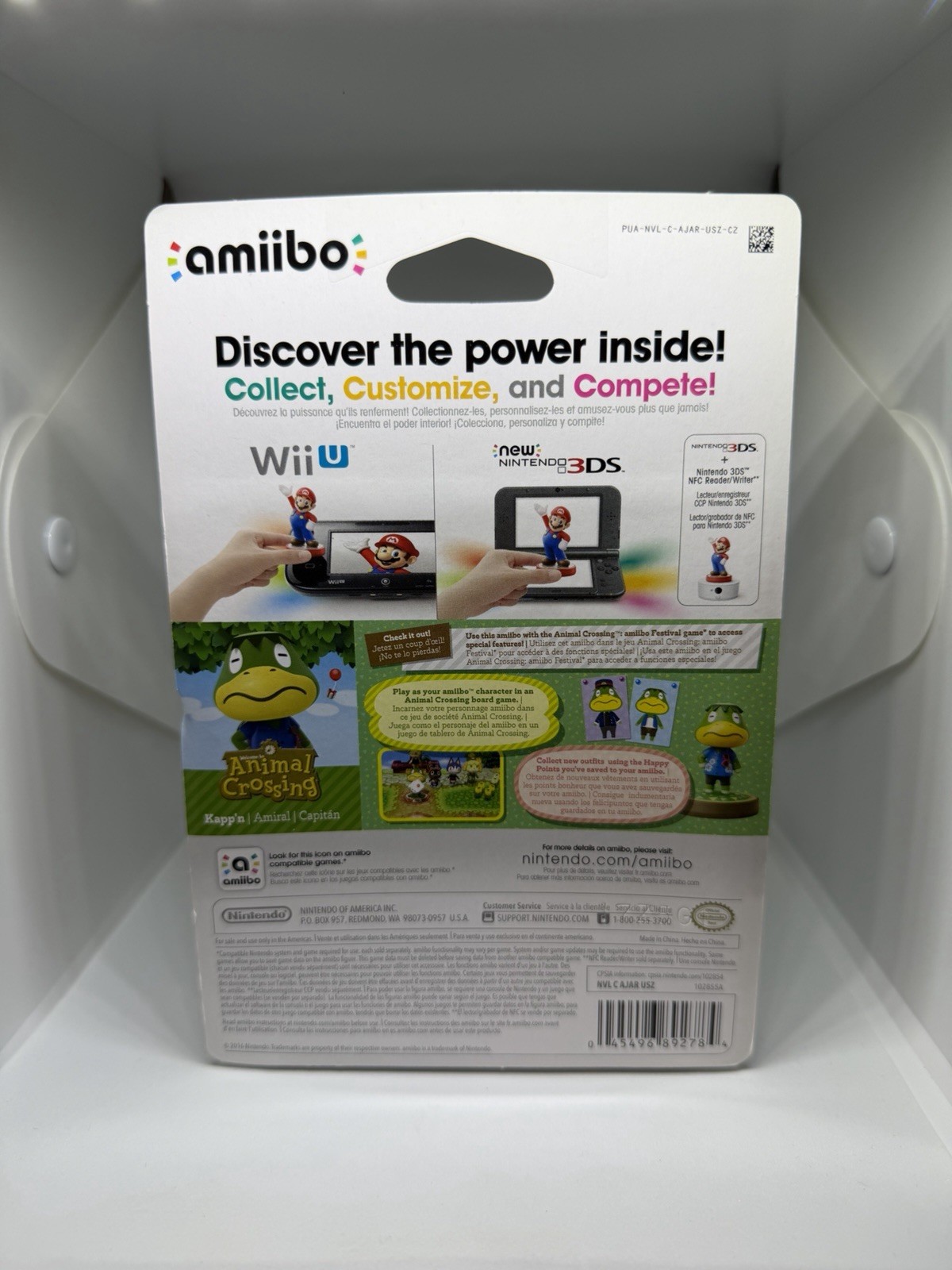 Nintendo Kapp’n (Animal Crossing Series) amiibo Character Figure – NVLCAJARUSZ