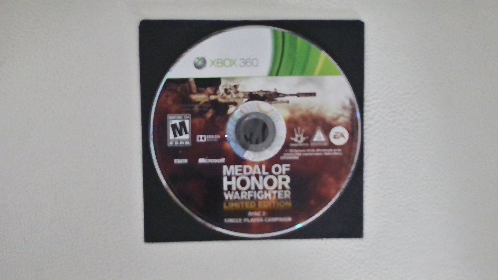 Medal of Honor: Warfighter — Limited Edition (Disc 2 Only) (Xbox 360, 2012)