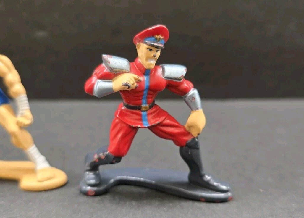 1993 Capcom Street Fighter Metal Die Cast Figures Lot of 4 – Fast Shipping