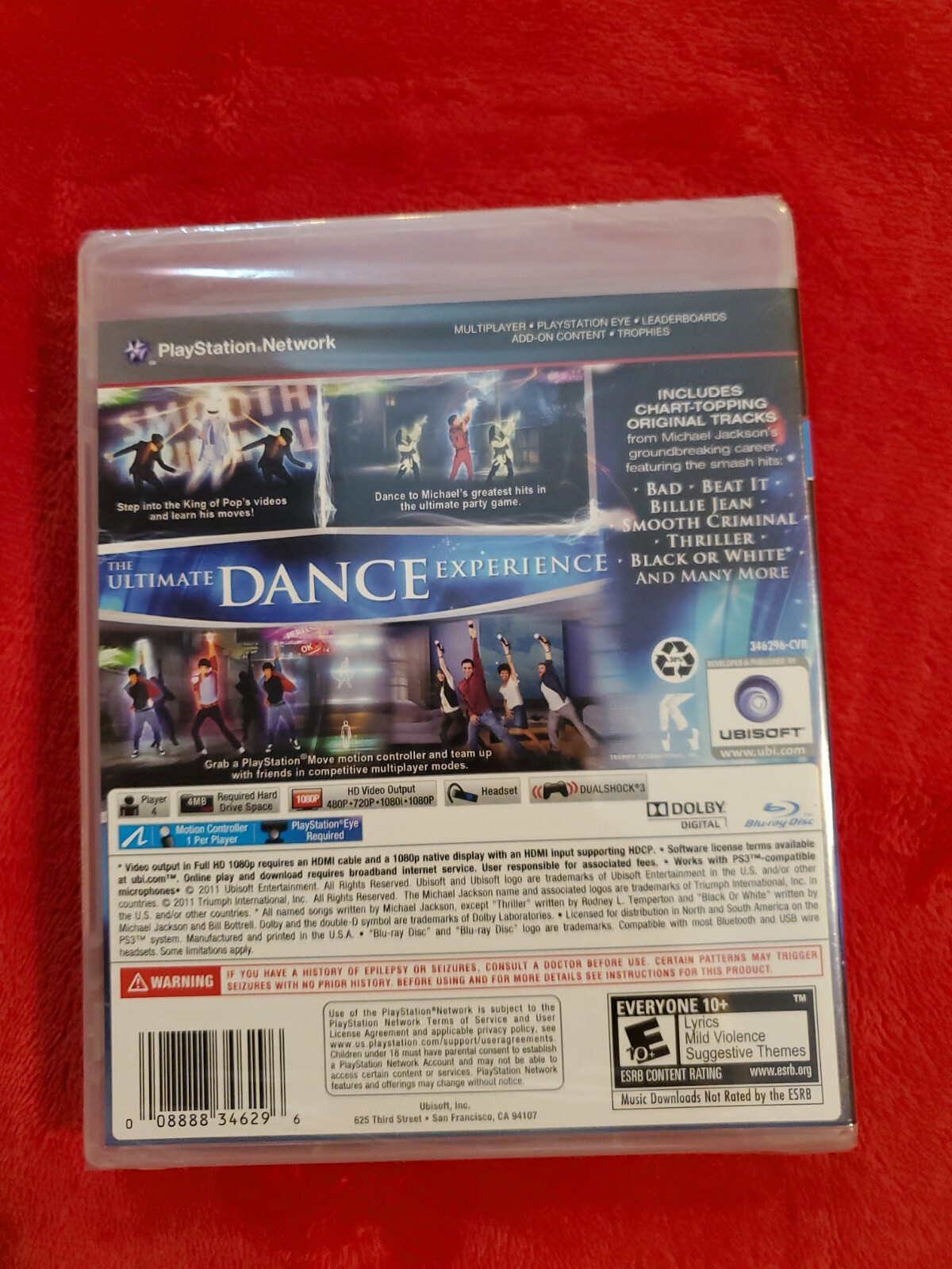 Michael Jackson: The Experience (Sony PlayStation 3) Brand New / Fast Shipping