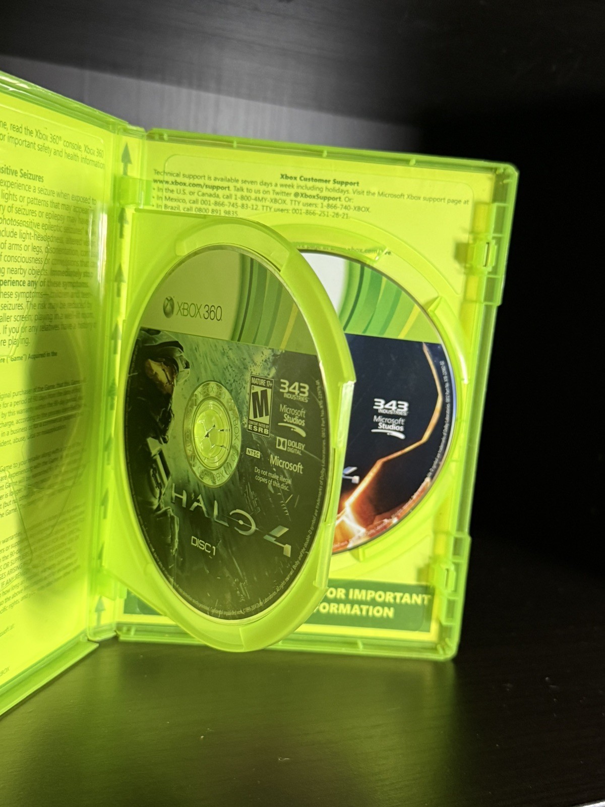 Halo 4 (Microsoft Xbox 360, 2012)