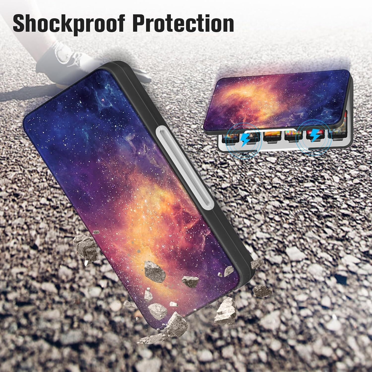 Game Card Case for Nintendo Switch Games Hard Shell Slim Card Storage Holder Box