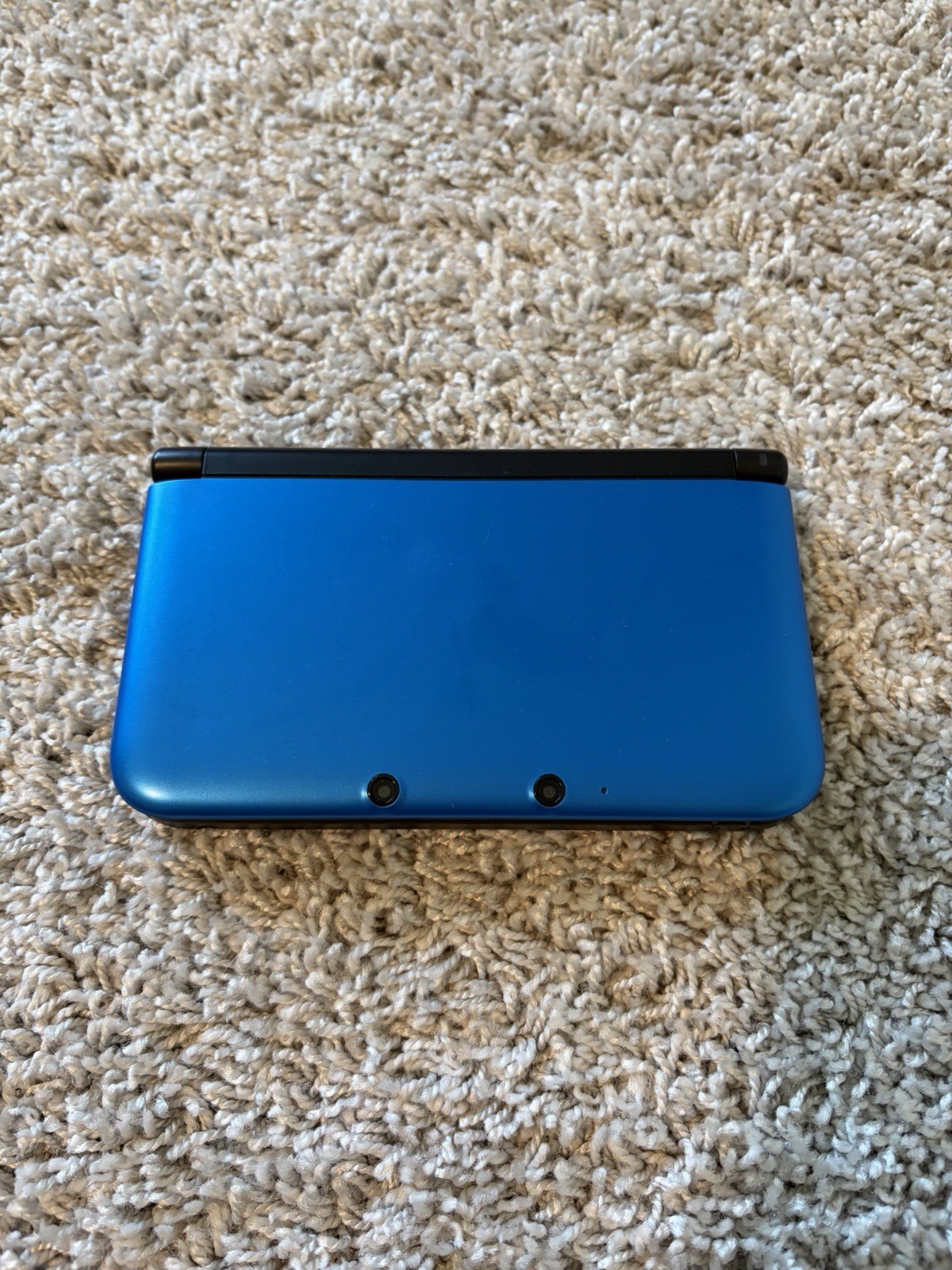 Nintendo 3DS XL Blue/Black Console Bundle + 15 Games & Club Nintendo Accessories