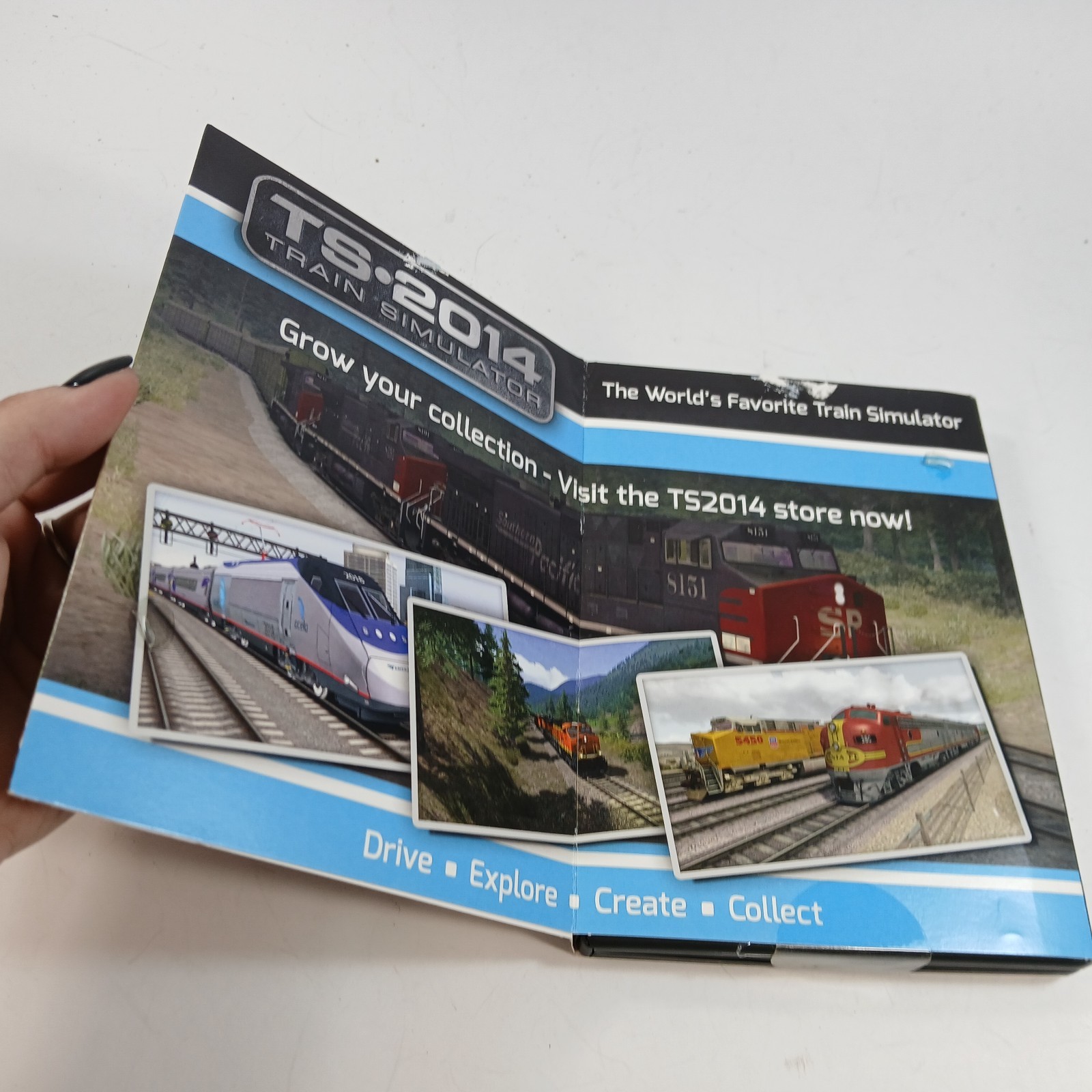 Train Simulator 2014 PC Tri Synergy PC DVD ROM Rated E