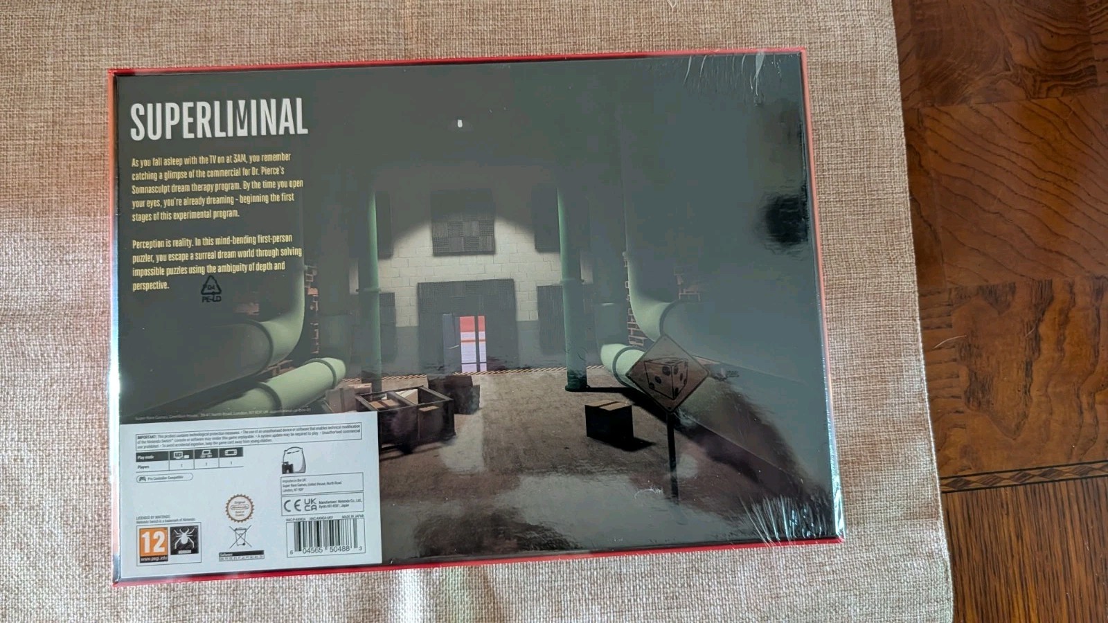 Superliminal – Collector’s Edition – Super Rare Games #8 – Sealed- Please Read
