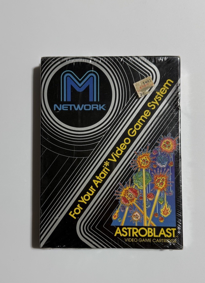 ASTROBLAST FOR ATARI 2600 BRAND NEW FACTORY SEALED