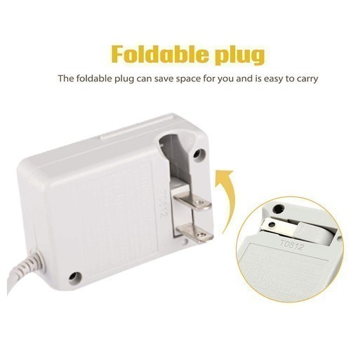 Home Wall Charger Cable Power Plug Adapter for Nintendo DSi/ 2DS/ New 3DS/DSi XL