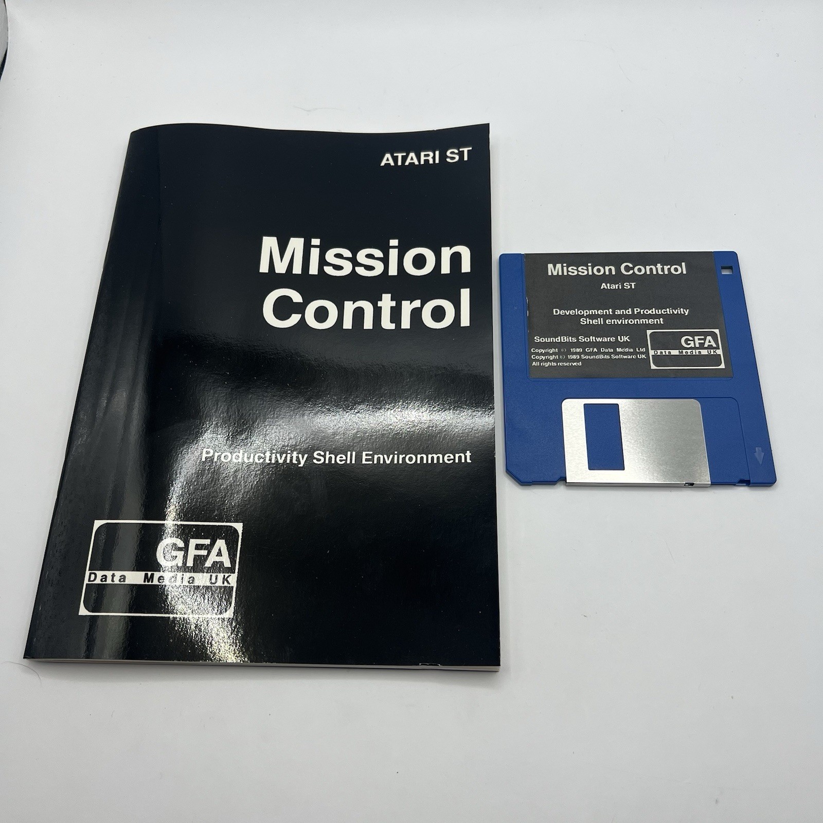 GFA Mission Control Productivity Shell Environment Atari ST Rare Utility PAL