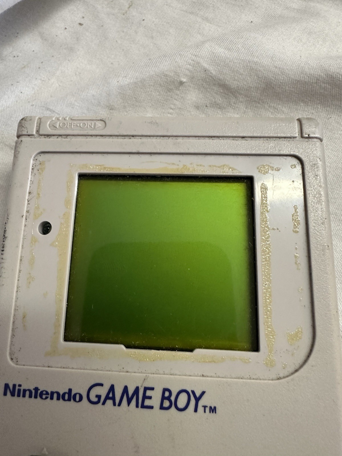 Nintendo Game Boy Launch Edition Handheld System – Gray – Not Working / AS IS