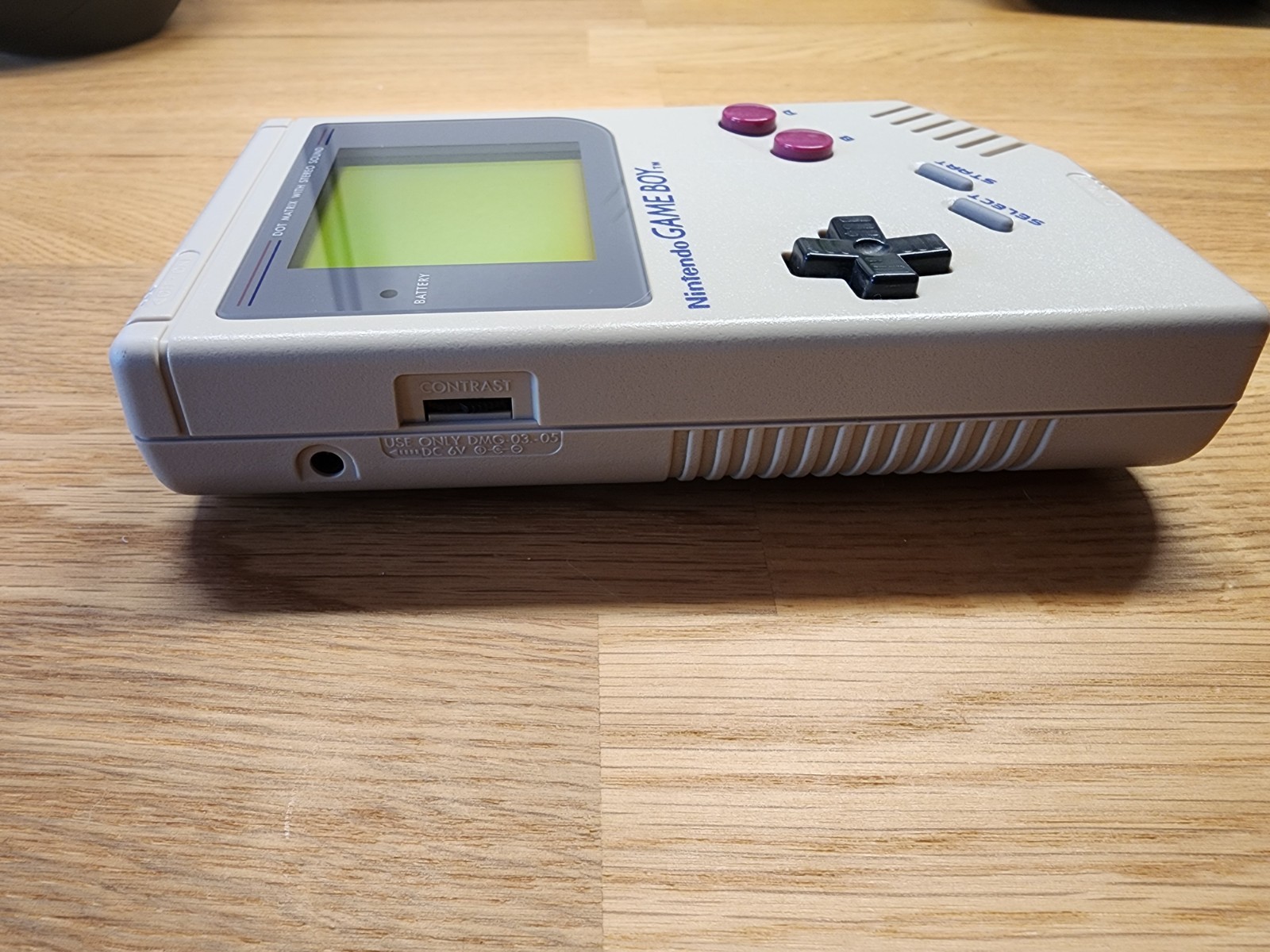 Original Nintendo Game Boy DMG Handheld Authentic *RESTORED + Glass Screen Lens!