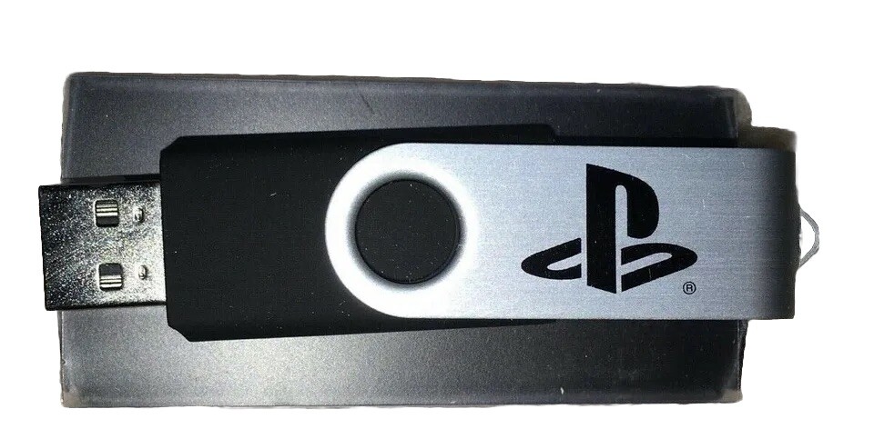 PlayStation Branded Promotional USB Flash Thumb Drive 1 GB Memory Stick