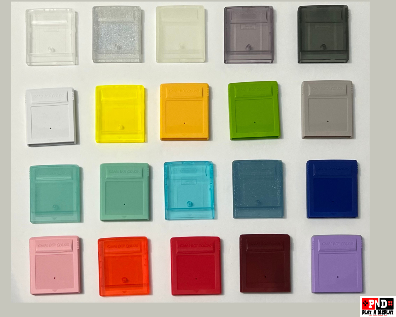 GBC GameBoy Color Nintendo Replacement Game Cartridge Shell Case Empty Housing