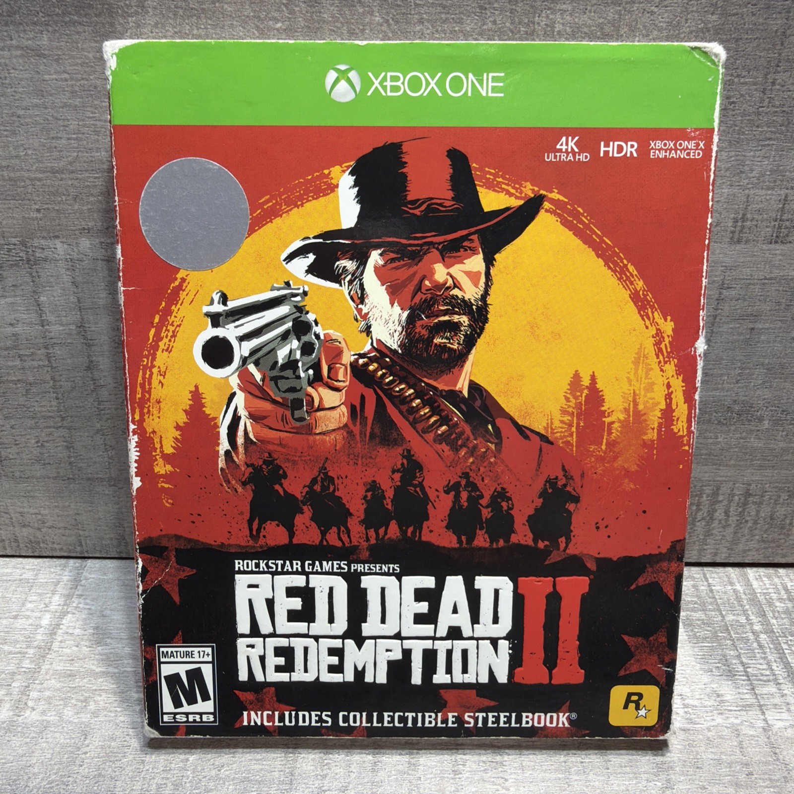 **READ** Red Dead Redemption 2 Steelbook Edition, Xbox One, Both Discs, No Map
