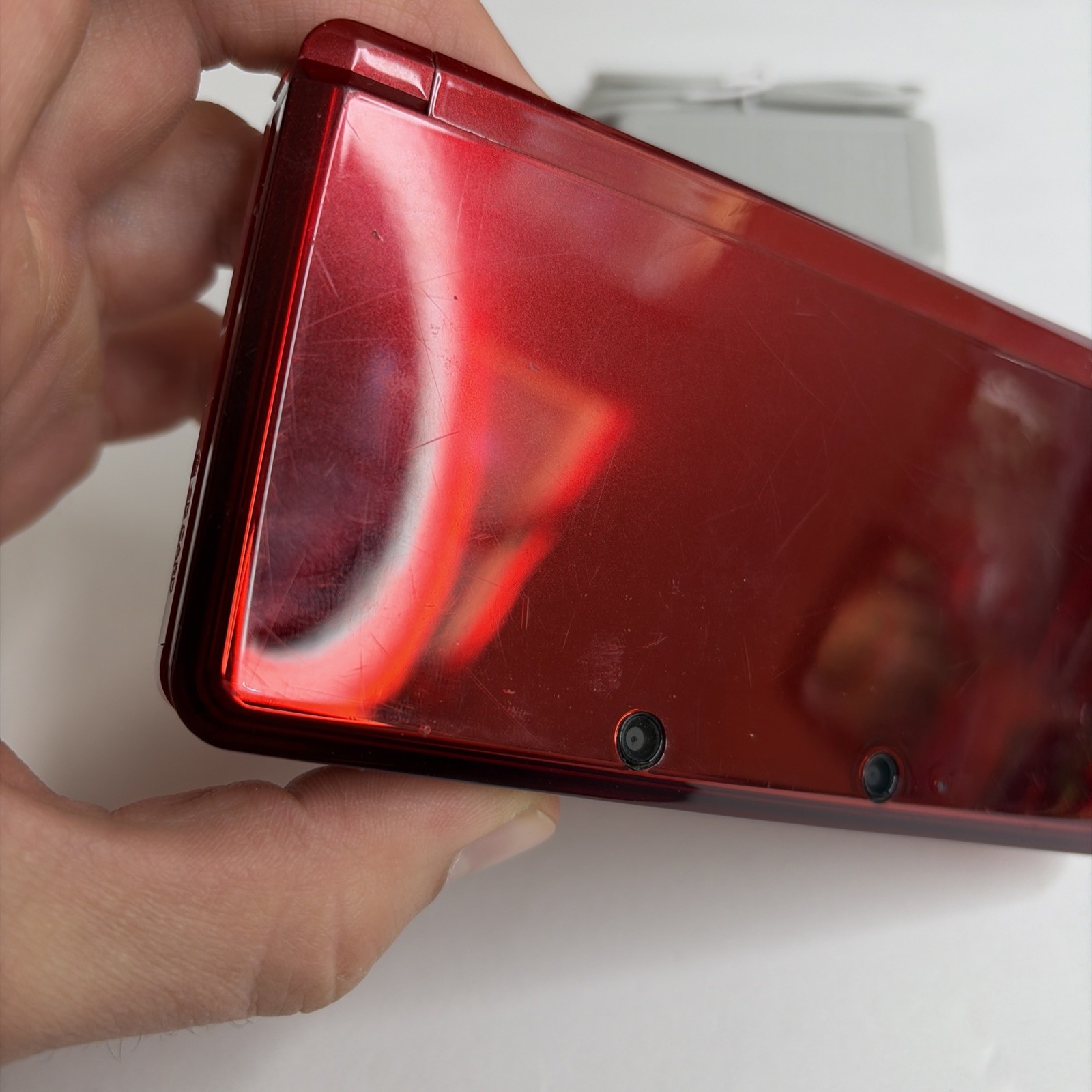 Nintendo 3DS System – Red Region USA, Charger US Model