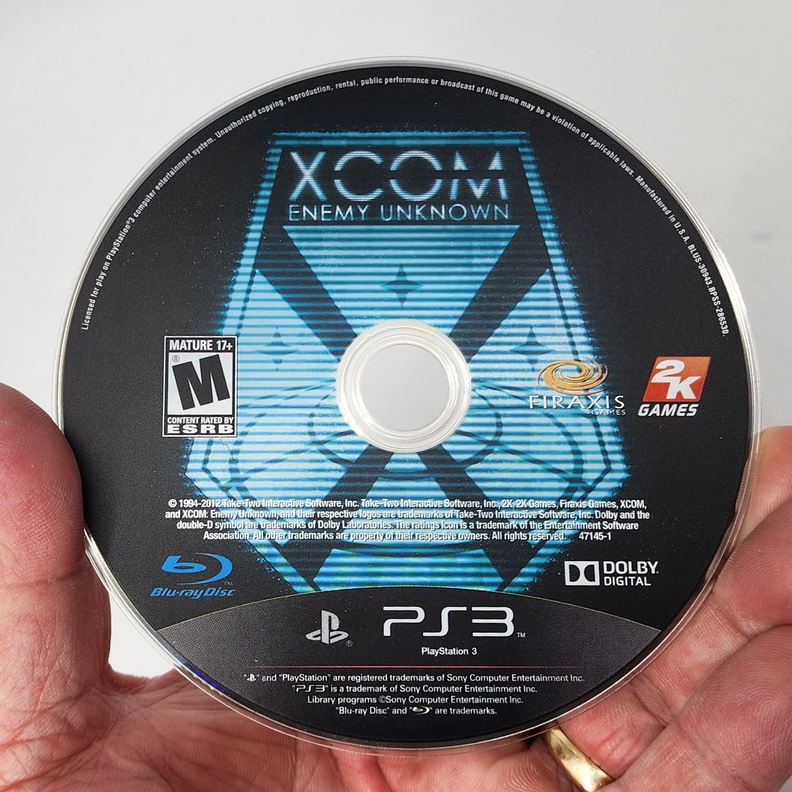 XCOM: Enemy Unknown (PlayStation 3, 2012) Complete CIB w/ Manual – NICE DISC!