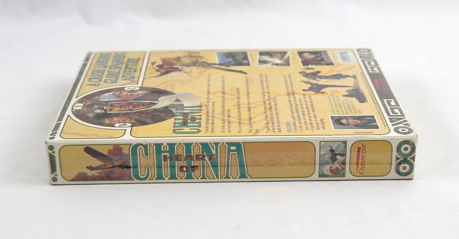 SEALED 1991 Heart of China Dynamix / Sierra On-Line Big Box PC