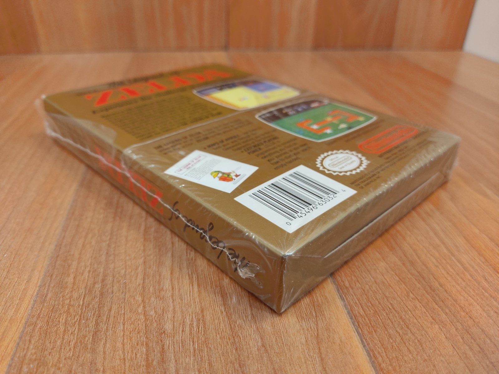 MINTY BOX CIB Legend of Zelda Oval Seal complete in nintendo nes lot Shrink Wrap