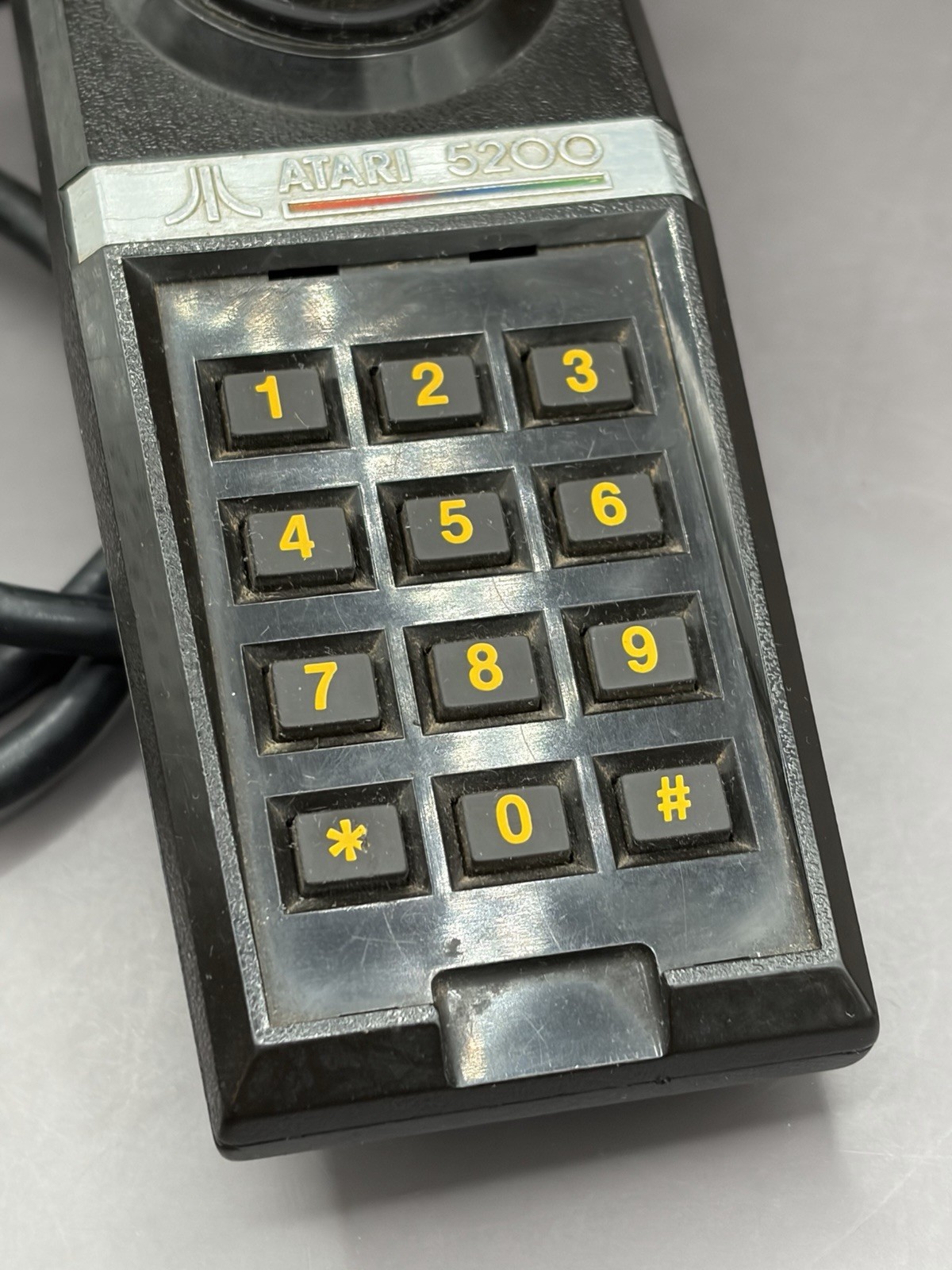Atari 5200 Controller Parts Or Repair Only Vintage Joystick Salvage Untested